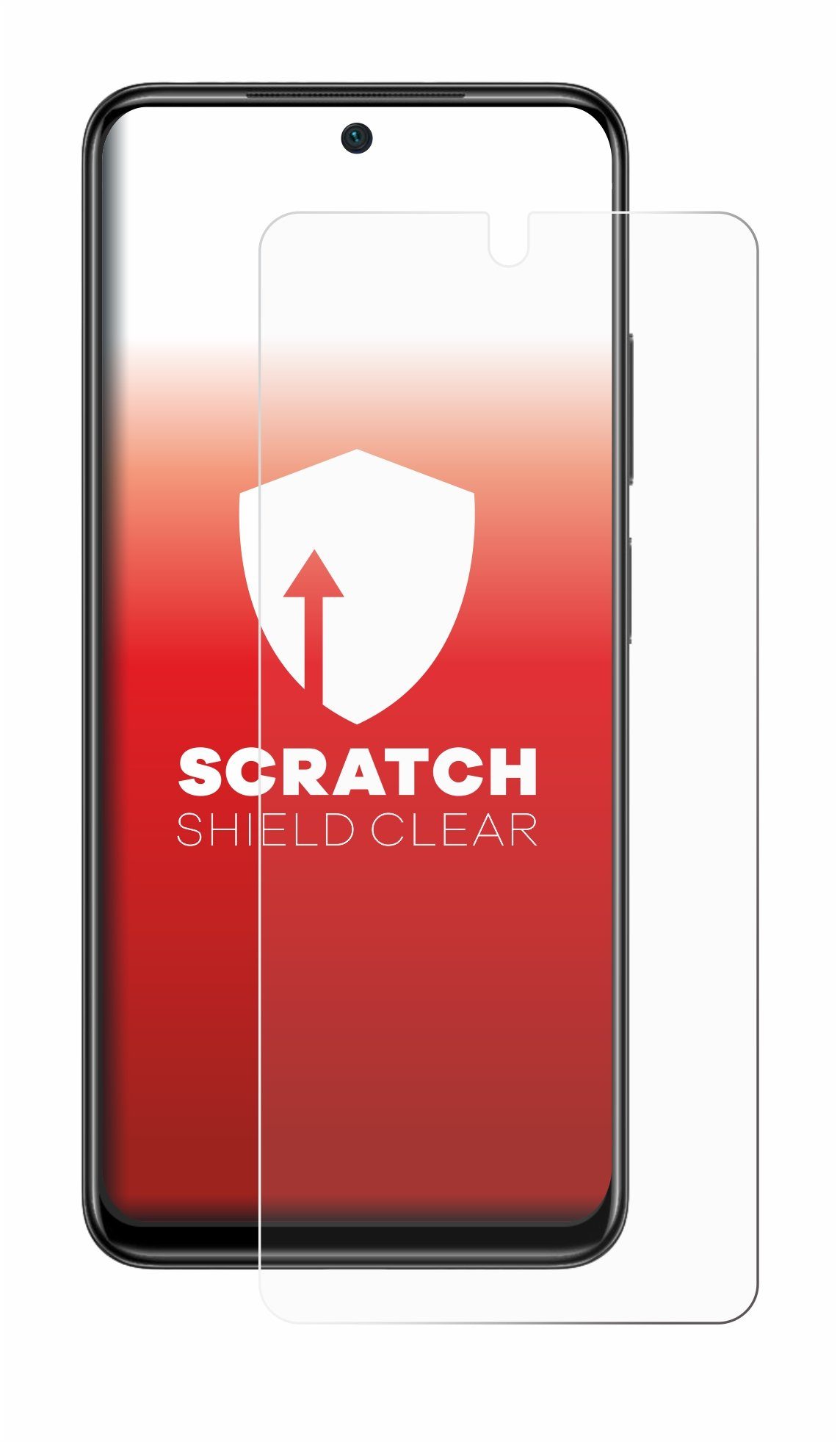upscreen Schutzfolie für Xiaomi Poco M4 Pro, Displayschutzfolie, Folie klar  Anti-Scratch Anti-Fingerprint
