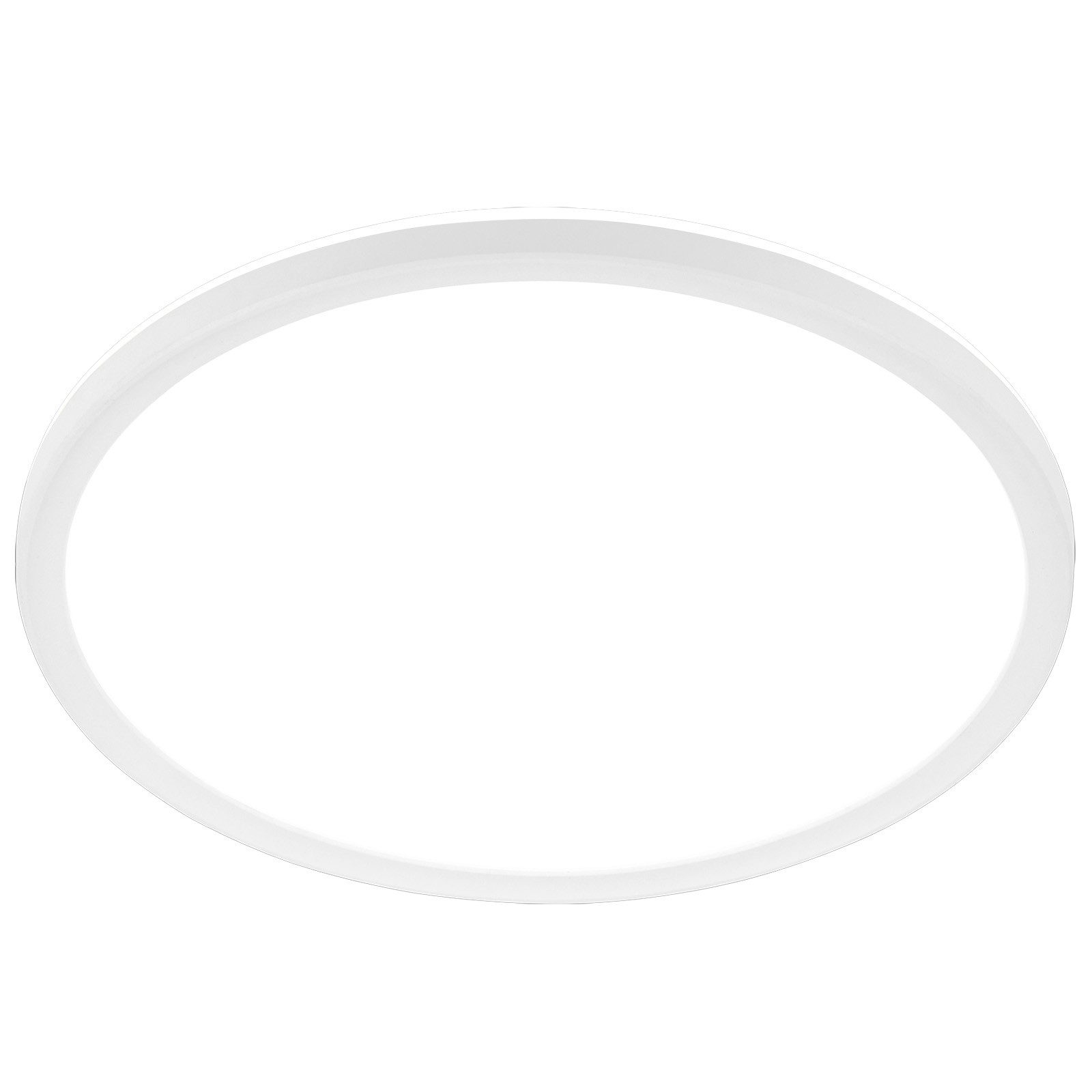 Briloner Leuchten Deckenleuchte LED Deckenlampe Panel Slim Ultraflach Backlight Schwarz/Weiß, Rund, LED fest integriert, 4000K, Verschiedene Größen und Ausführungen, Wohnzimmer, Schlafzimmer, Flur
