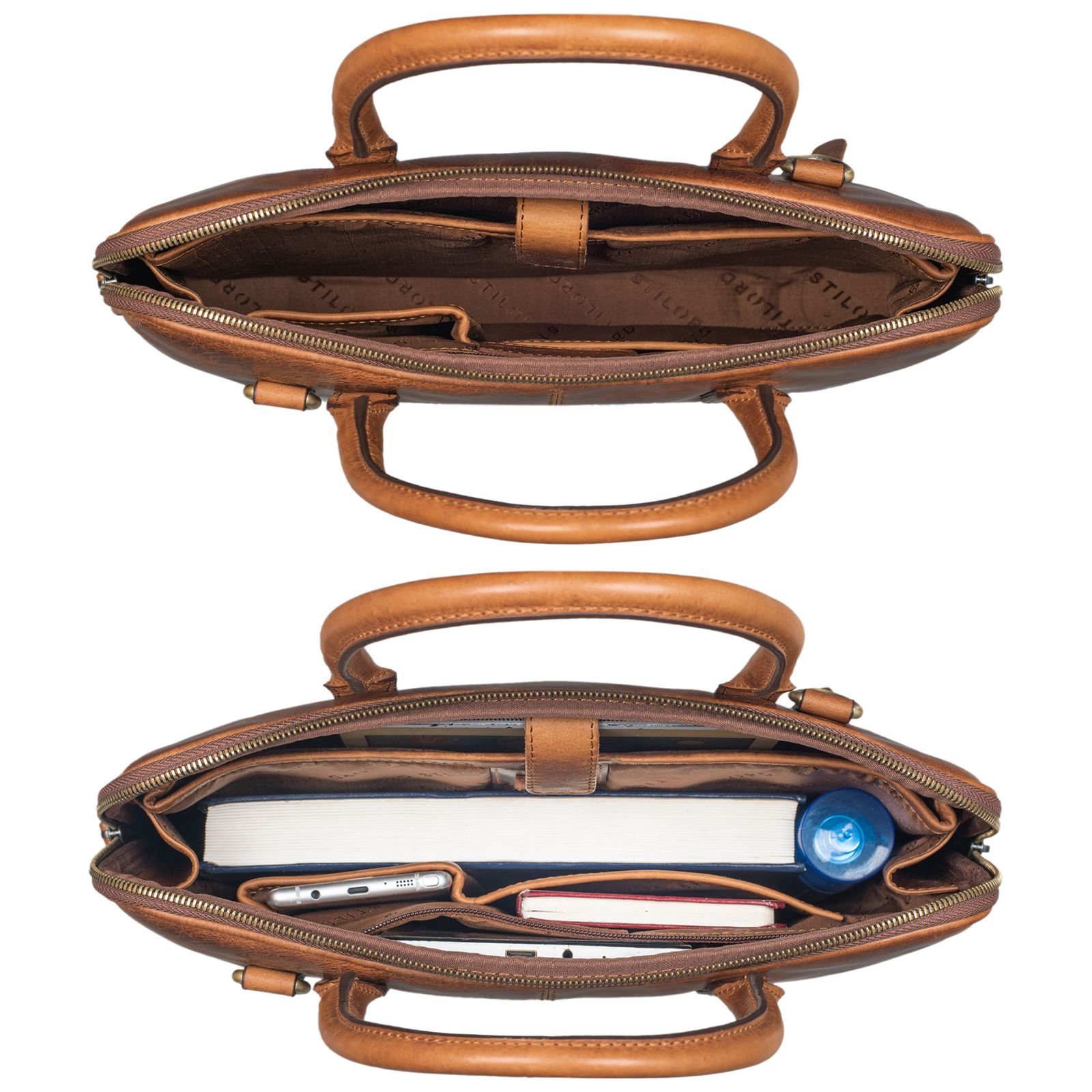 STILORD Handtasche "Jolie" Business Tasche Frauen Leder