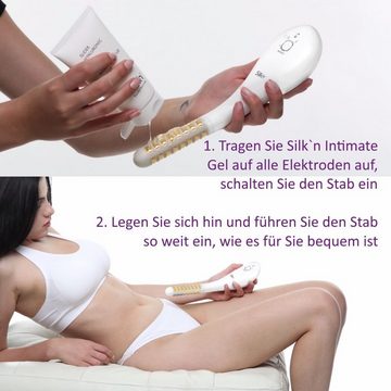 Silk'n Beckenboden-Elektrostimulationsgerät Silk'n Tightra Sonder-Edition mit 3 Silk'n Intimate Gels, für das Wohlbefinden im weiblichen Intimbereich