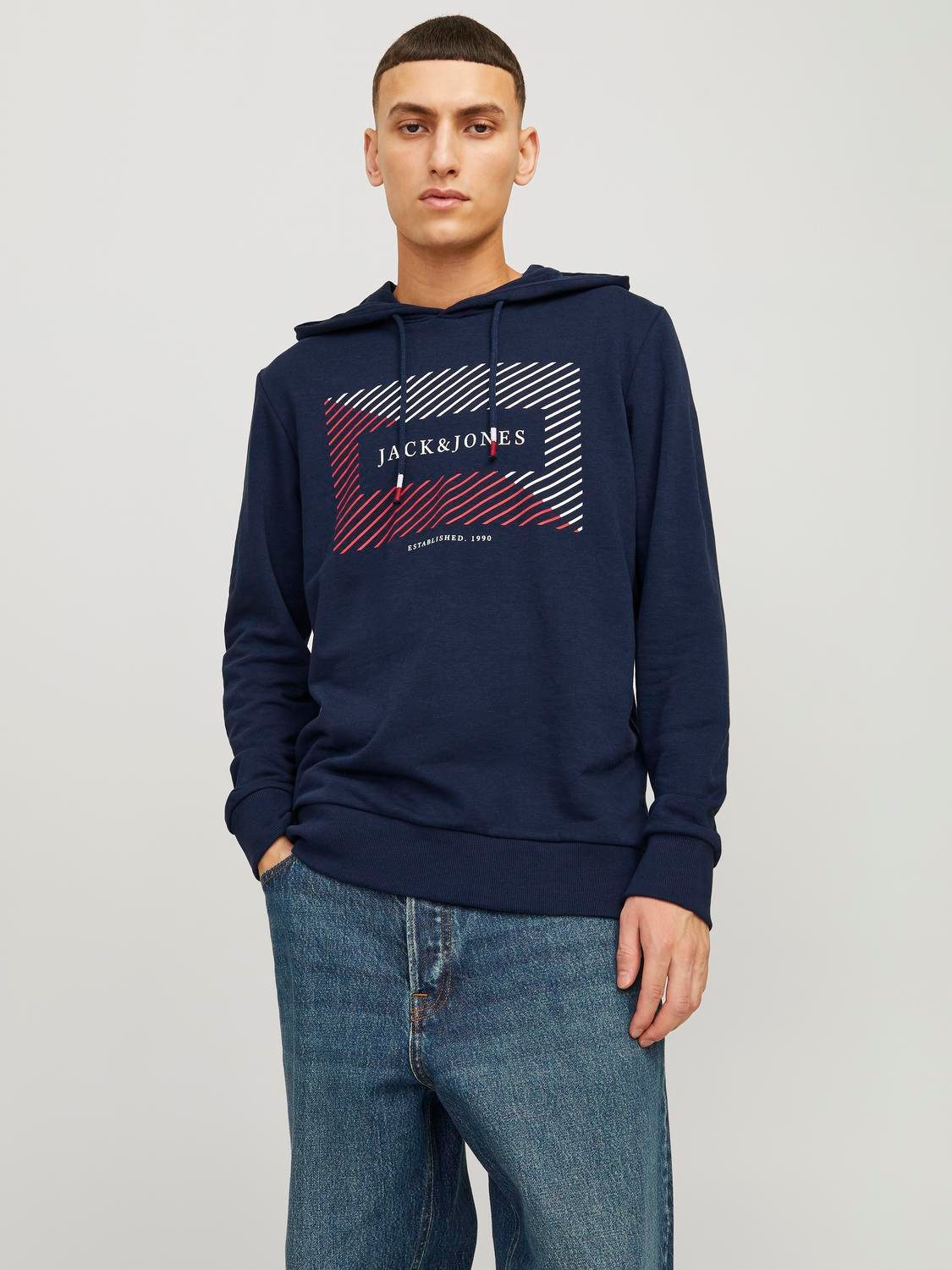 Jack & Jones Hoodie JJCYRUS SWEAT günstig online kaufen