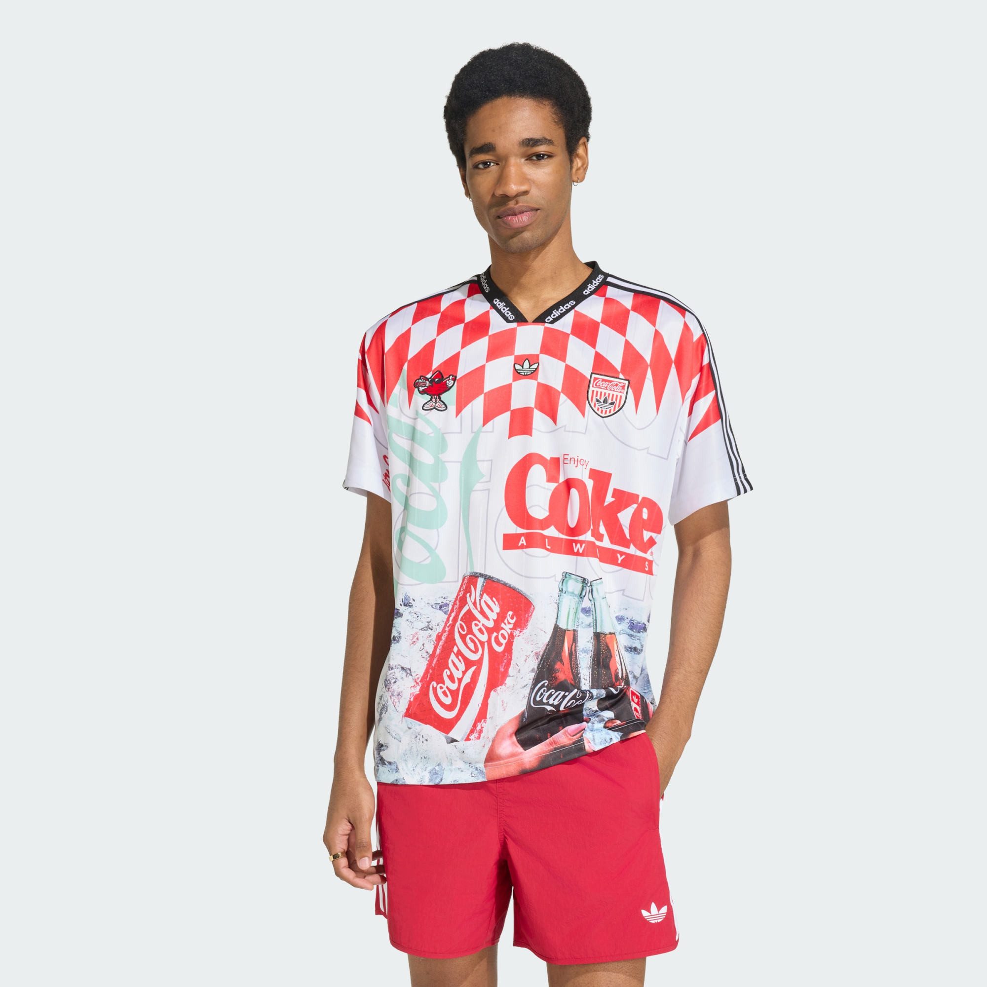 adidas Originals T-Shirt ADIDAS X COCA-COLA CLASSIC SPORT MASH-UP TRIKOT (1-tlg)
