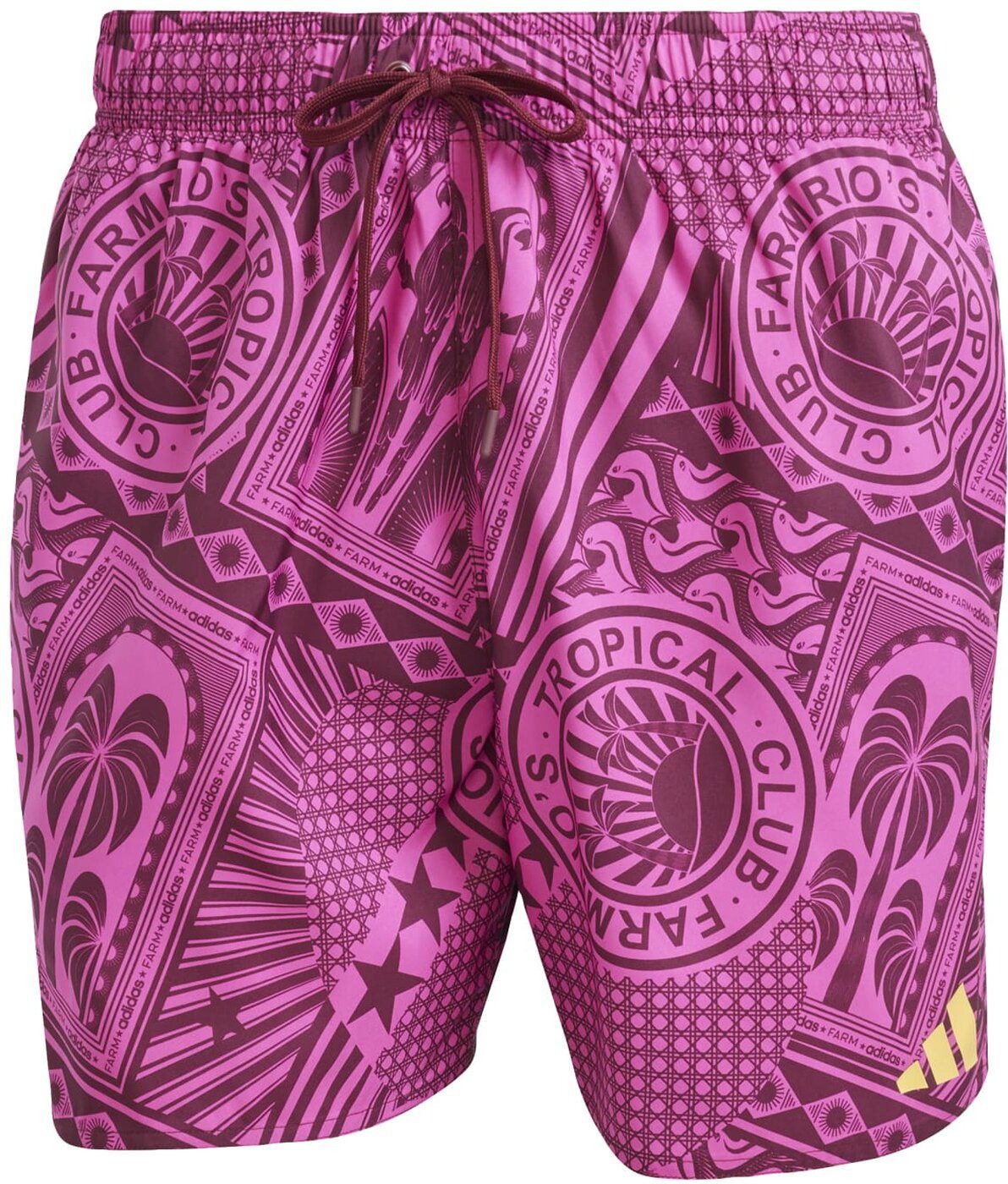 adidas Performance Badeshorts FARM SWIMSHORT LUCFUC/SHARED/PULLIM