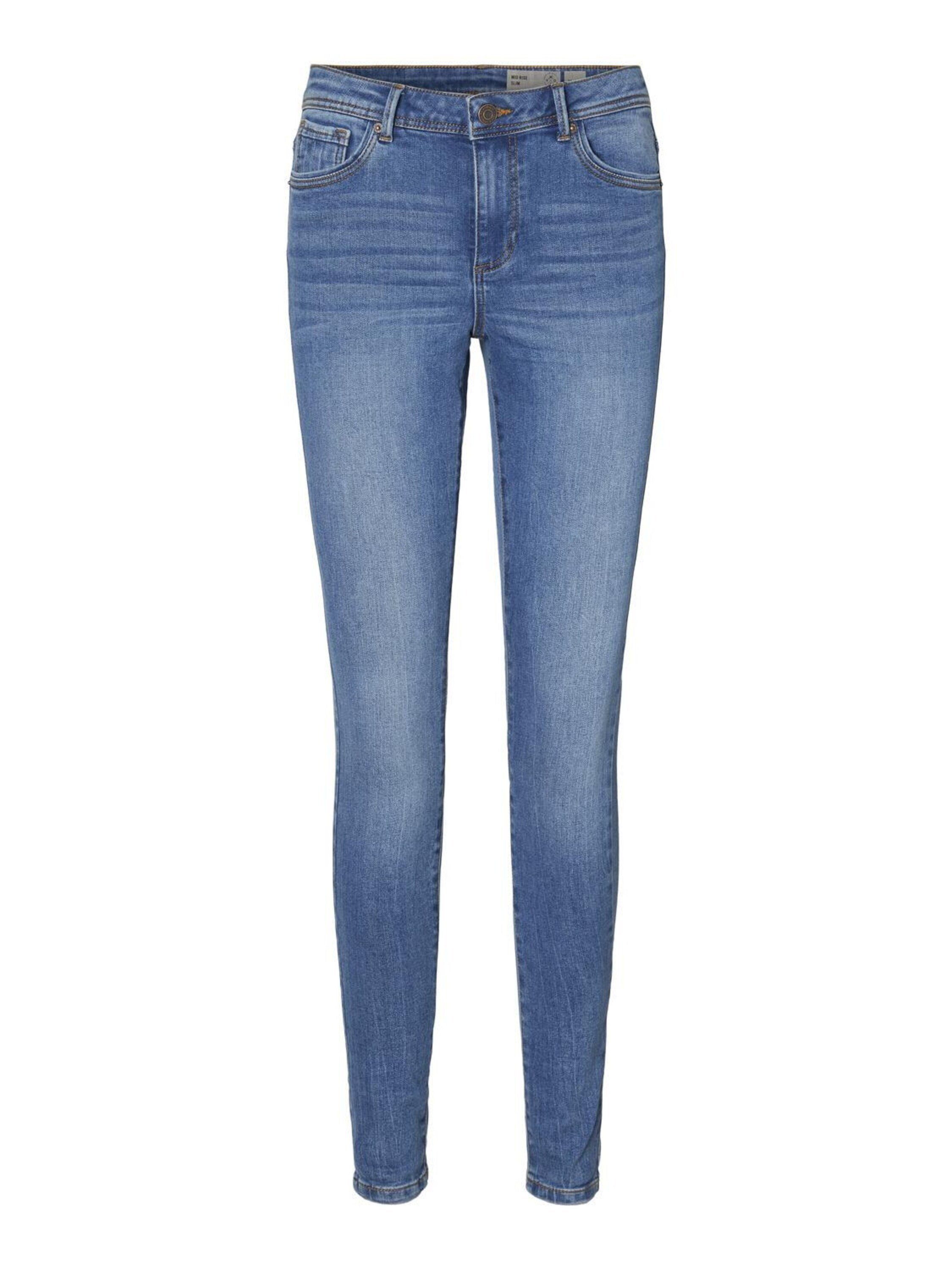 Vero Moda Tall High-waist-Jeans Tanya (1-tlg) Weiteres Detail, Plain/ohne Details