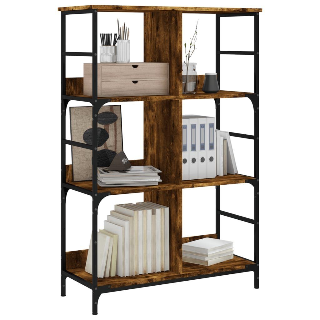 vidaXL Bücherregal Bücherregal Räuchereiche 78,5x33x117,5 cm günstig online kaufen