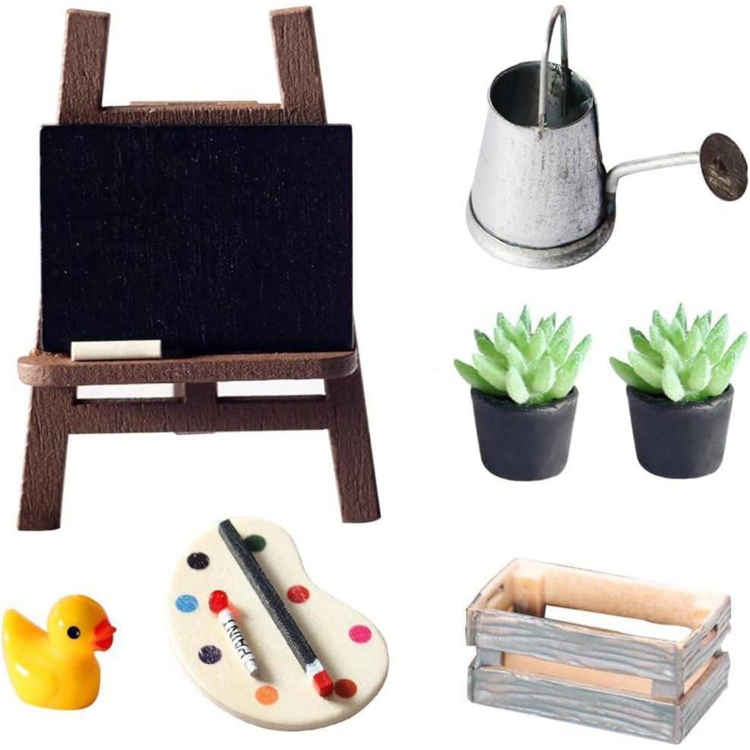 LuxusKollektion Back-Set Wichtel Zubehör Set für Weihnachten & Puppenhaus DIY