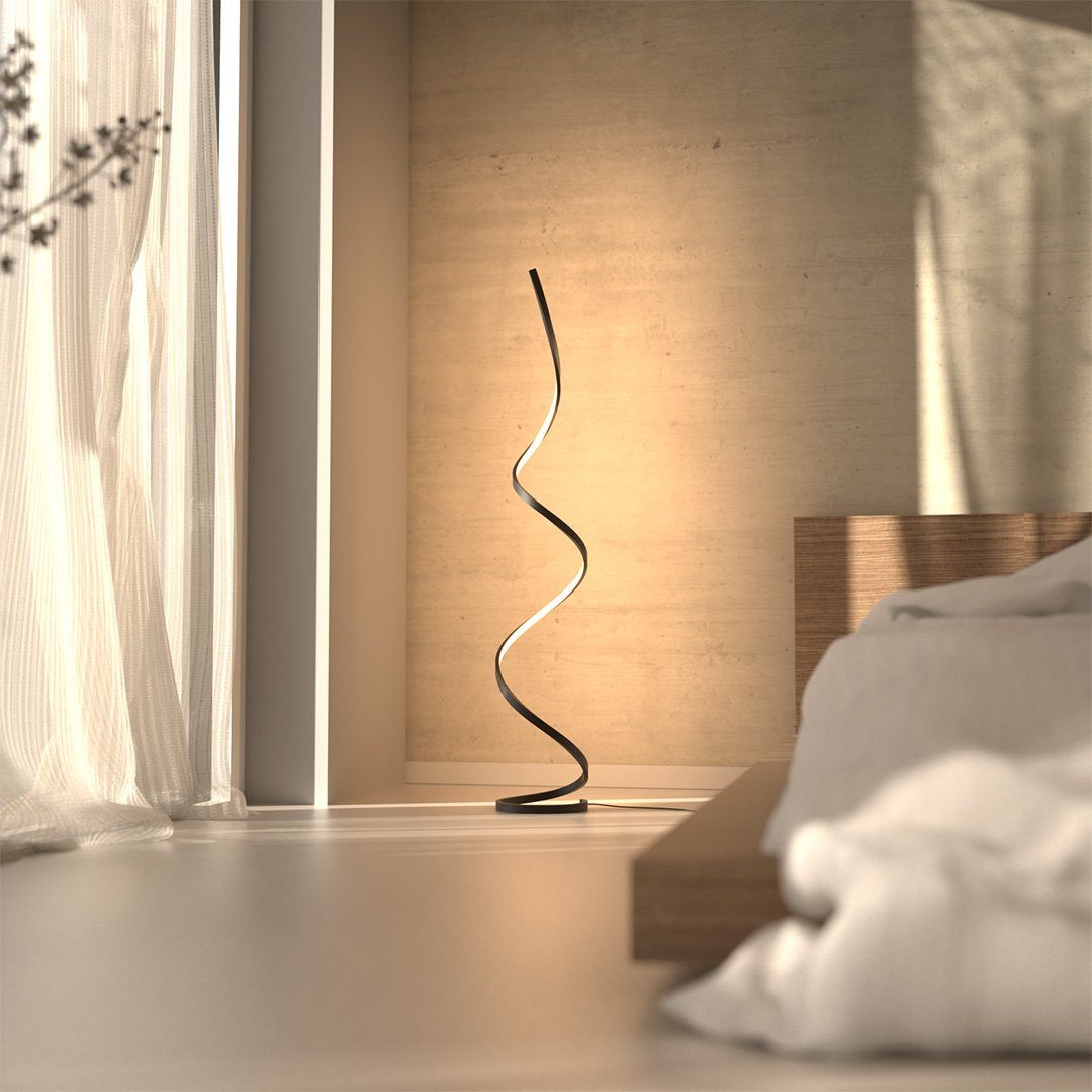 Neona LED Stehlampe WYND, LED fest integriert, Warmweiß