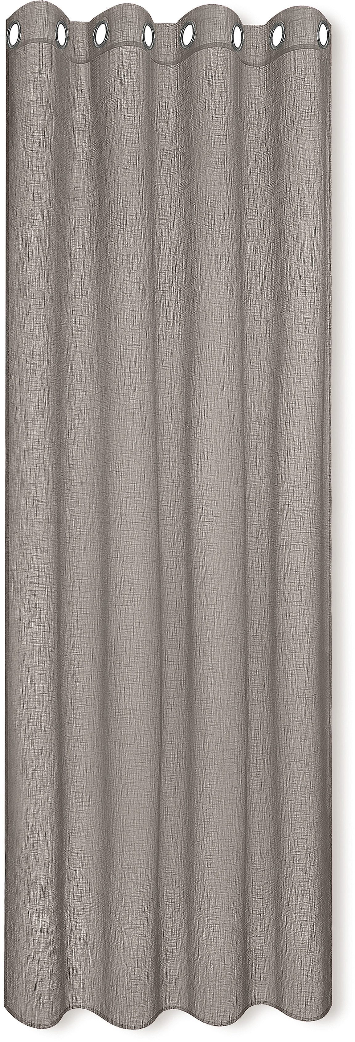 Happy Home Vorhang MIRANDA (1 St), Ösen, halbtransparent, HxB: 235x140, hal günstig online kaufen