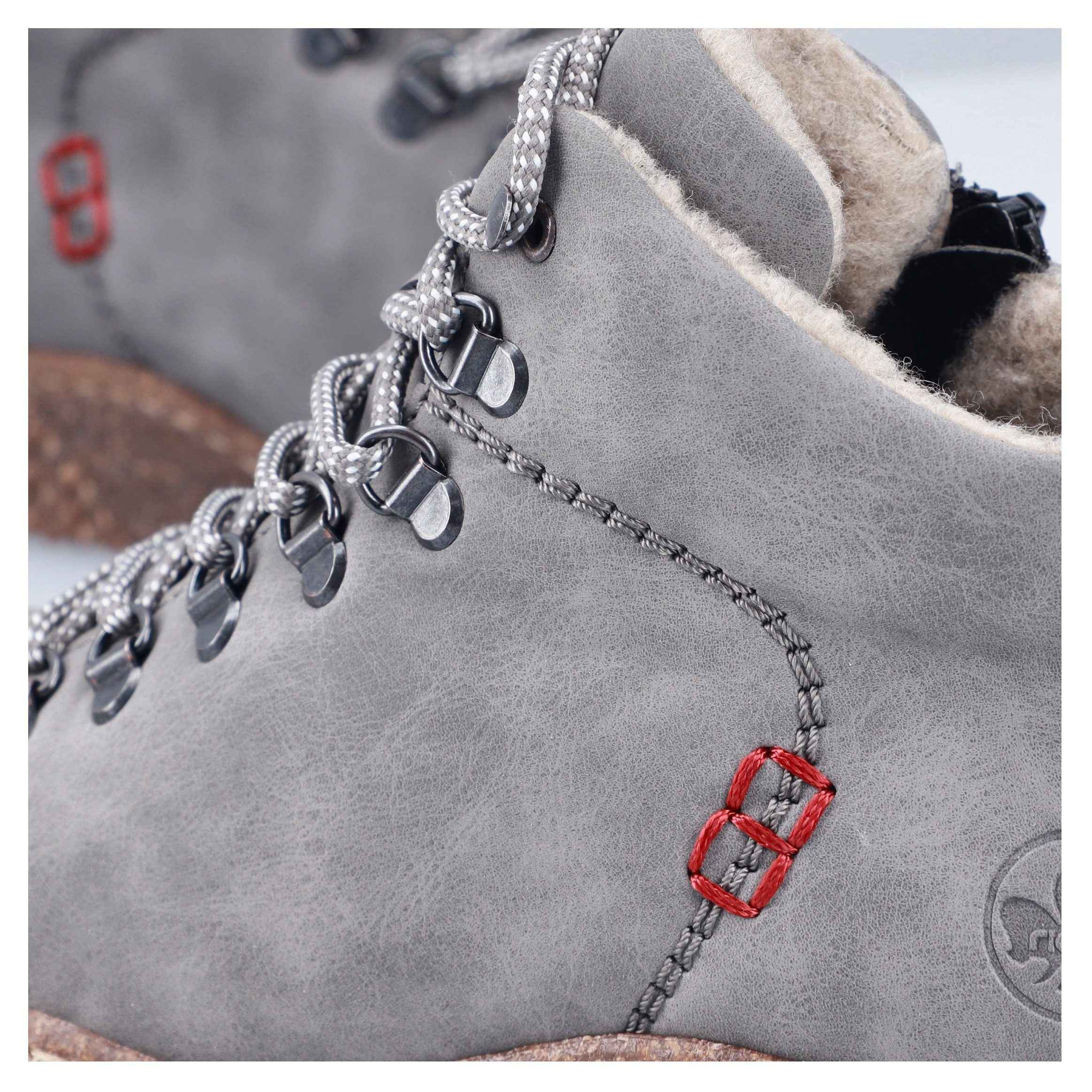 Rieker Winterboots Schnürboots, Stiefelette, Profilsohle, mit Anziehlasche günstig online kaufen