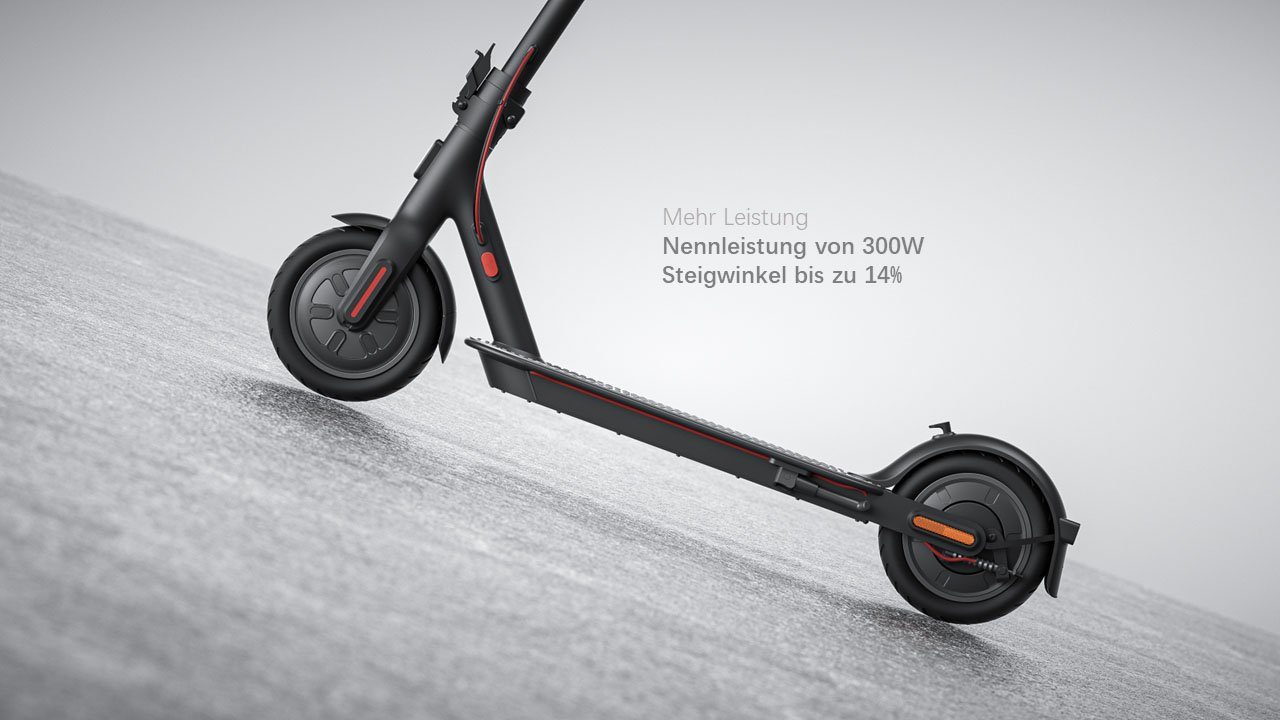 km/h, 20 Scooter 8,5 Mi black Lite Xiaomi dt. Electric mit E-Scooter 3 km/h, Zoll, ABE Straßenzulassung, 20