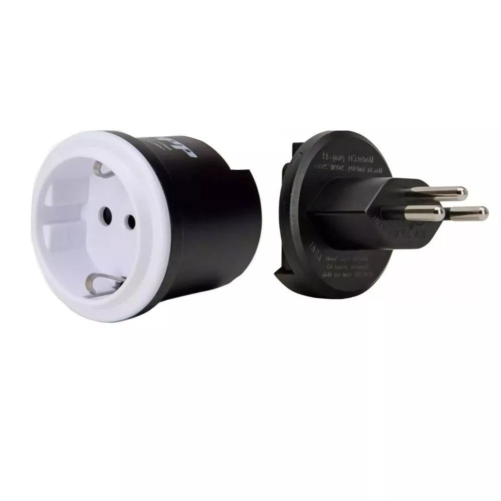 Kopp Basiselement für versch Länderstecker Reiseadapter USA UK CH AUS CN Reiseadapter, Kabellos USA-UK-CH-AUS-CN Weniger als 100 W