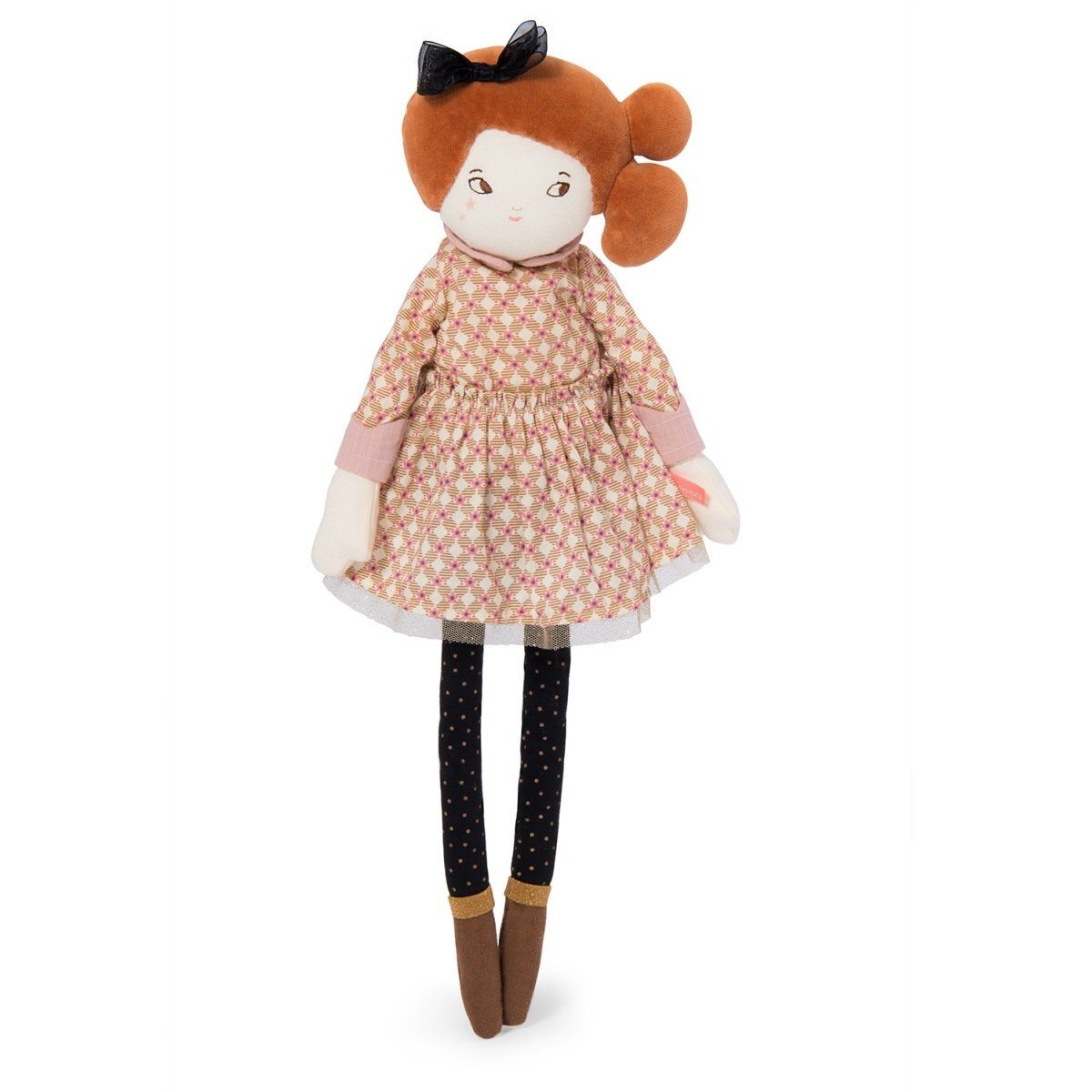 Moulin Roty Stoffpuppe Puppe Madame Constance 47cm Blümchenkleid + Geschenkbox