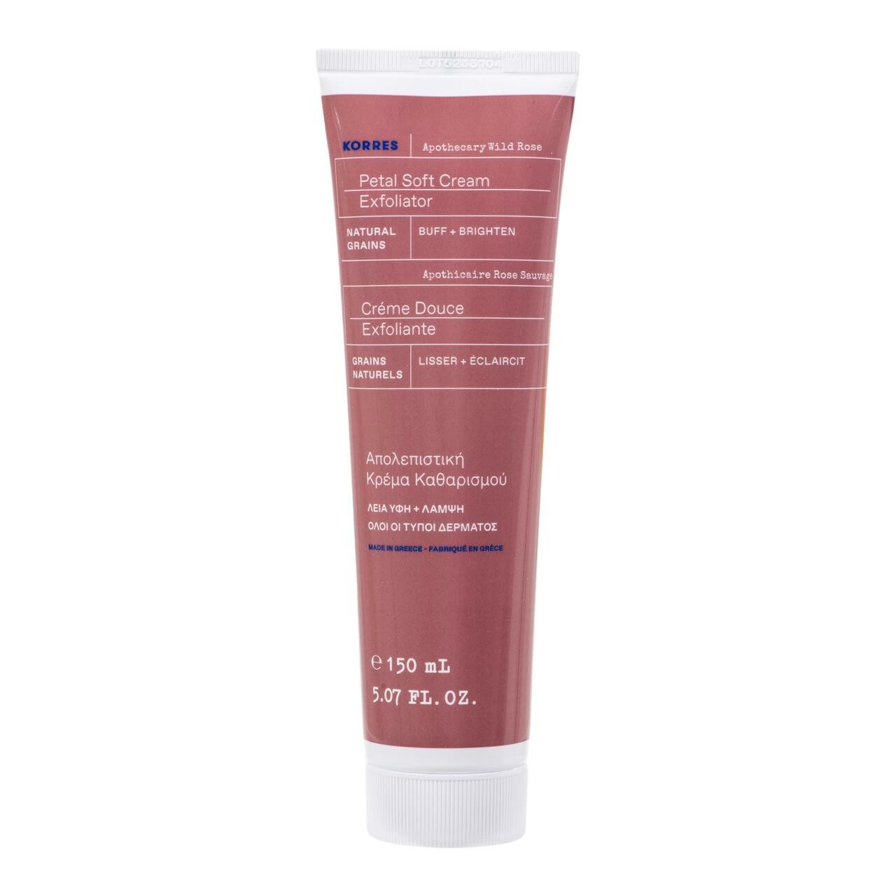 Korres Gesichtspflege Apothecary Wild Rose Sanfte Peeling-Creme