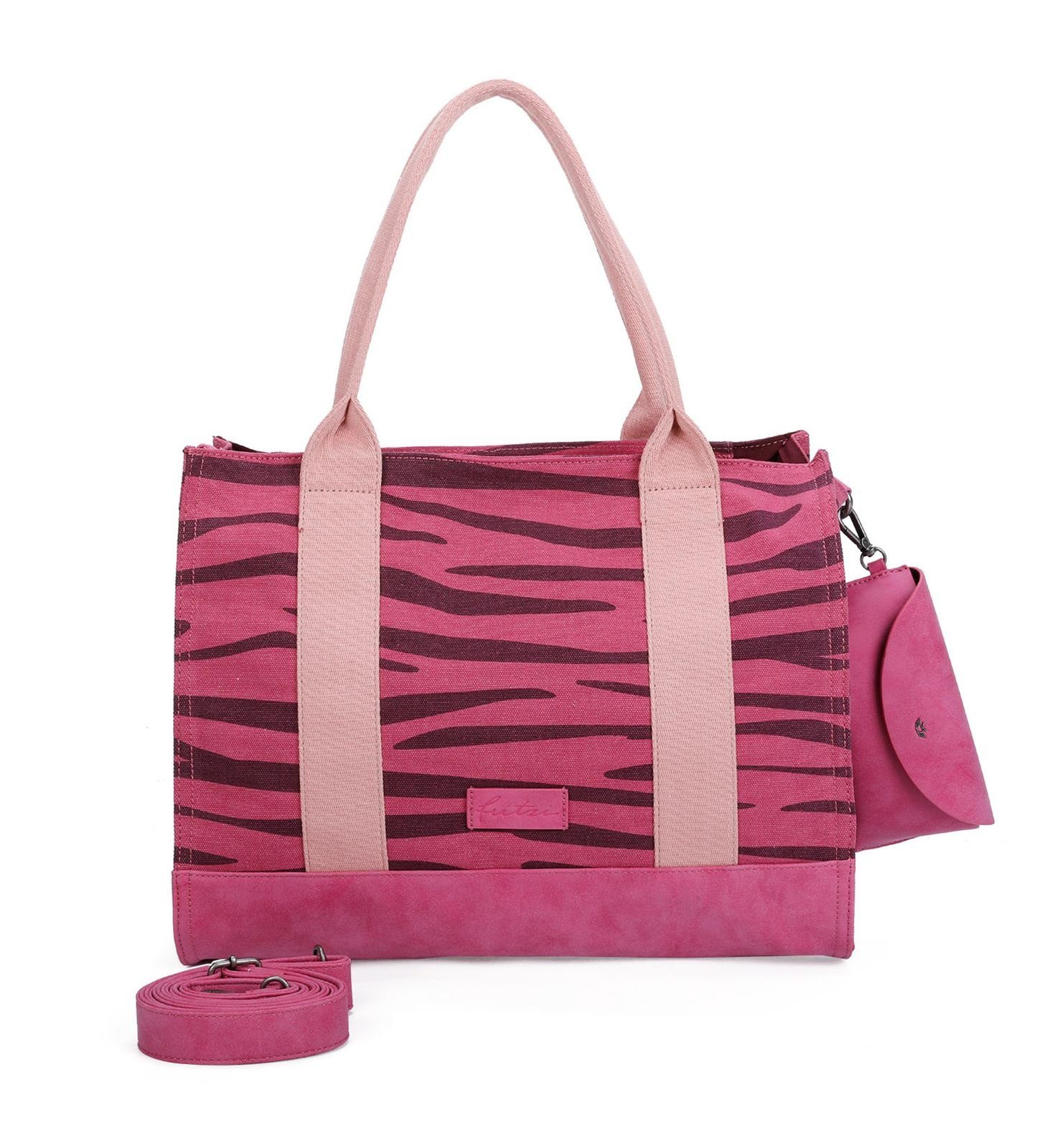 Schultertasche Canvas