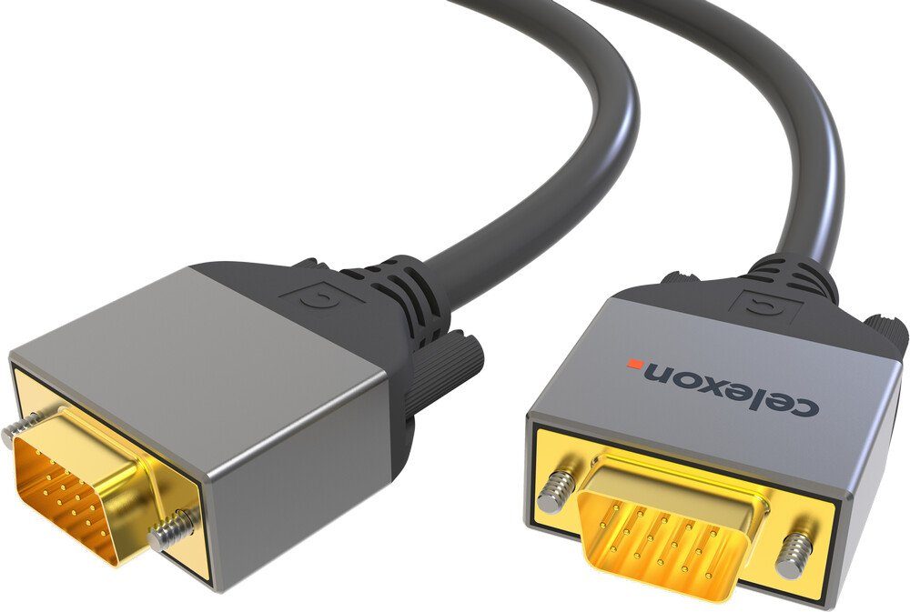 Celexon VGA Kabel Computer-Kabel, (150 cm), Professional Line, 1,5m ...