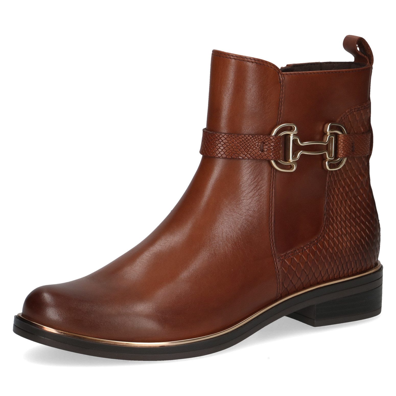 Caprice Stiefelette, Blockabsatz, Businessschuh, Boots mit edlem Schmuckele günstig online kaufen