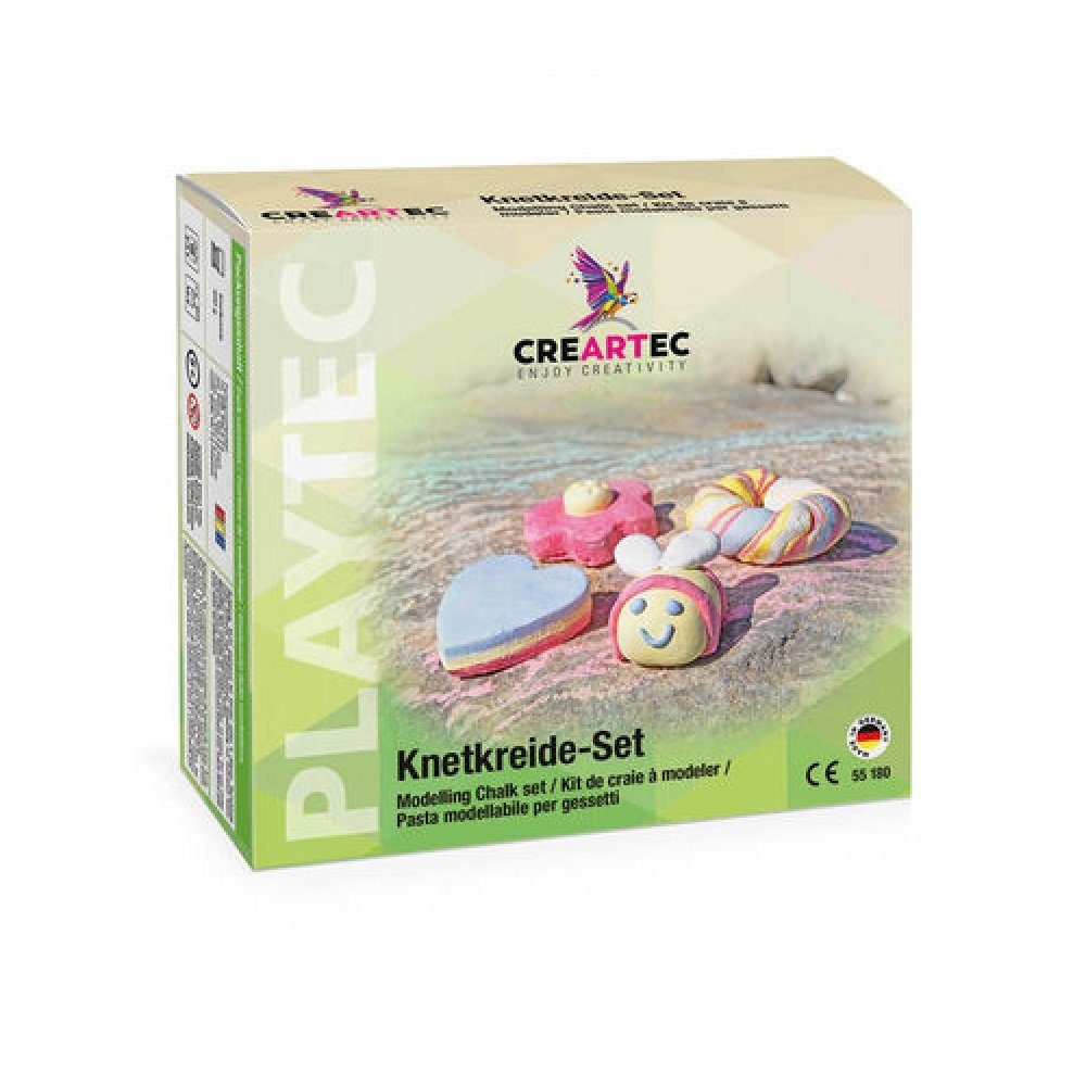 CREARTEC Kreativset Knetkreide-Set