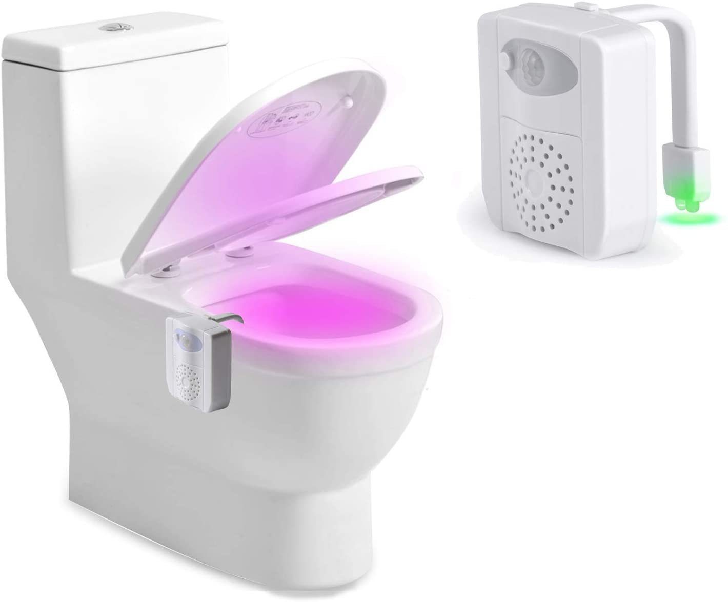 MAVURA LED Nachtlicht »Toilettenlicht mit Bewegungsmelder Toilettendeckel  Lampe WC Klodeckel Nachtlicht Toiletten Licht Beleuchtung« online kaufen |  OTTO