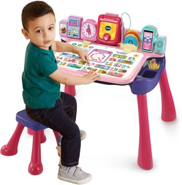 Vtech® Spieltisch Ready Set School, 5in1 Magischer Schreibtisch, pink