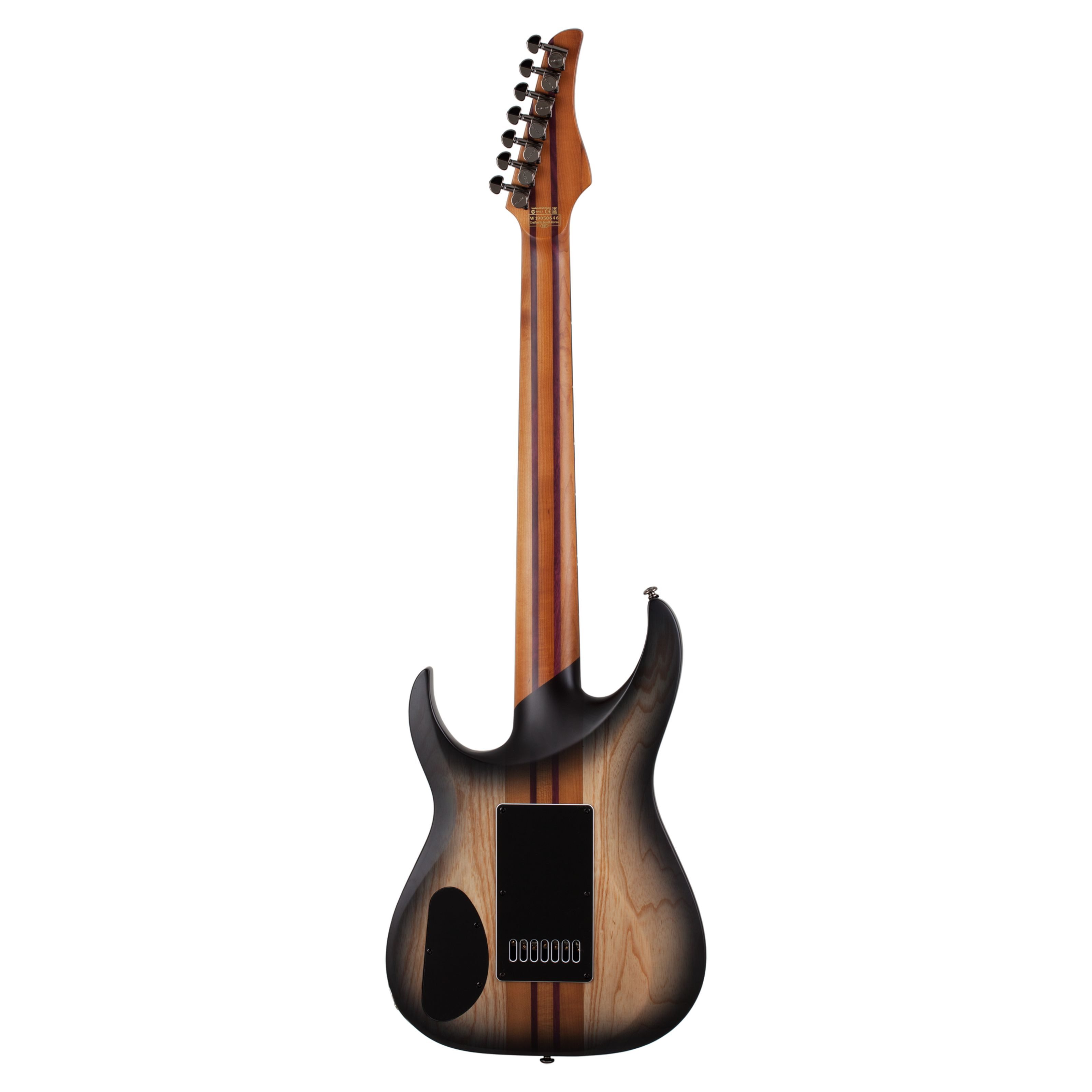 Schecter E-Gitarre, E-Gitarren, ST-Modelle, Banshee Mach-7 Evertune Fallout Burst - E-Gitarre