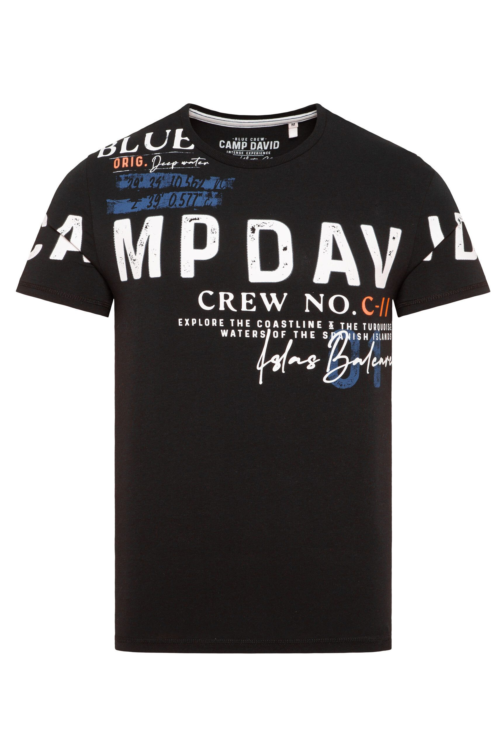 CAMP DAVID T-Shirt T-Shirt Kurzarmshirt (1-tlg., günstig online kaufen