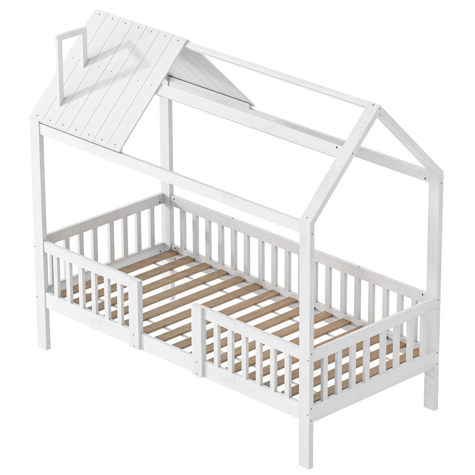 FUROKOY Kinderbett Kinderbett 90x200 cm, Bodenbett günstig online kaufen