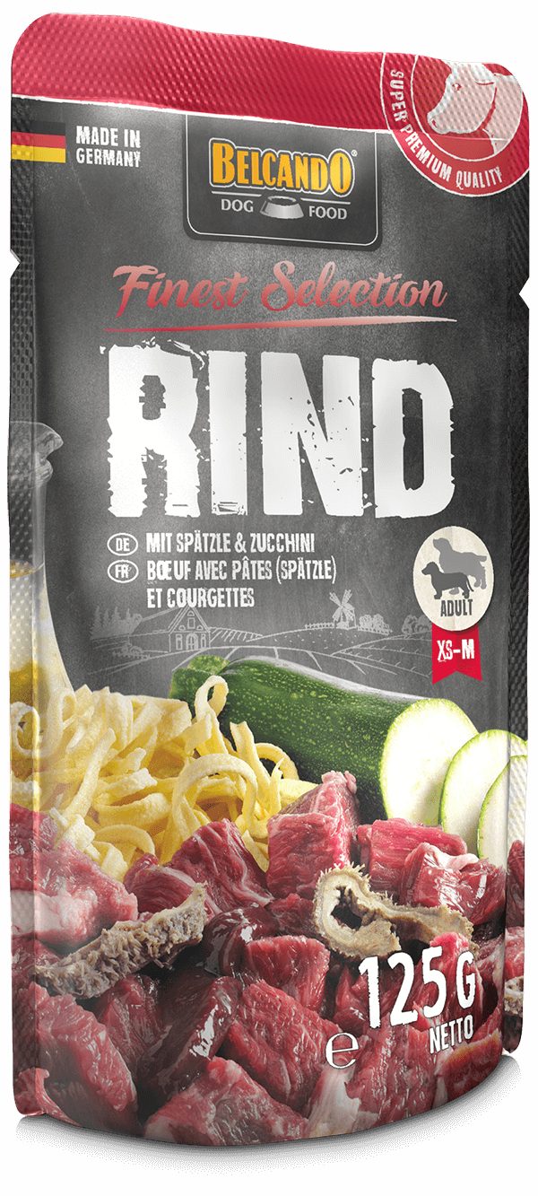 Belcando Rind mit Spätzle & Zucchini, 1500g