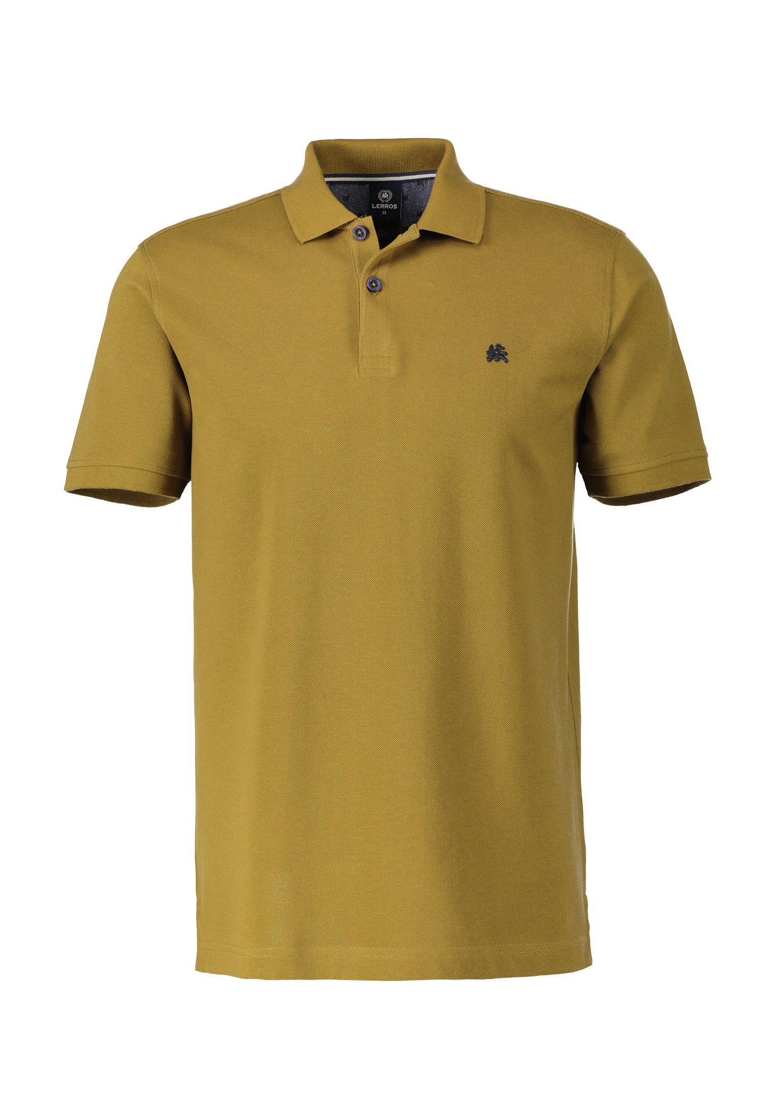 Poloshirt LERROS Polo-Shirt DRIED in TOBACCO Farben Basic LERROS vielen