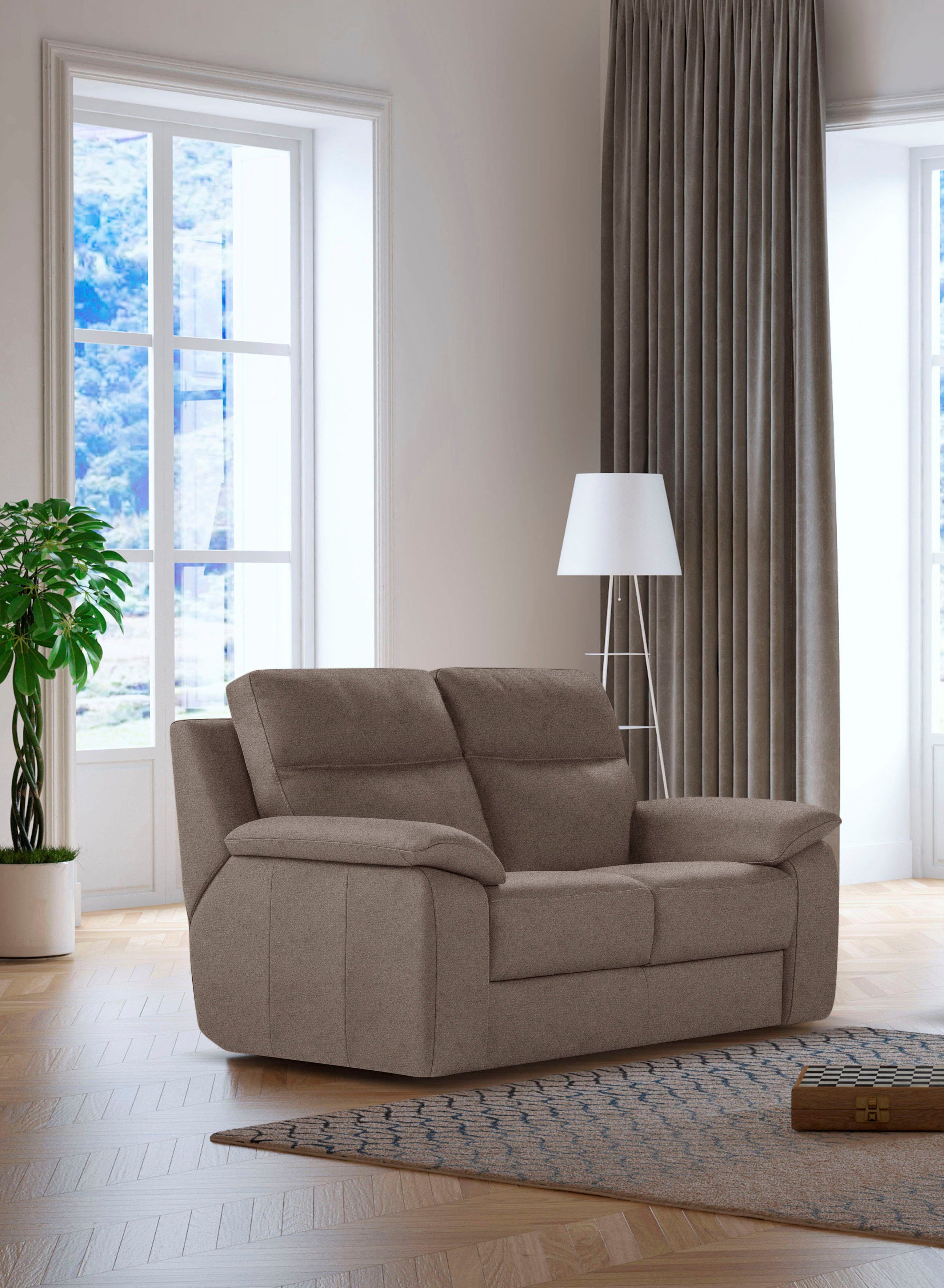 Nicoletti Home 2-Sitzer, cm, elektrische mit oder ohne Relaxfunktion 168 Breite wahlweise
