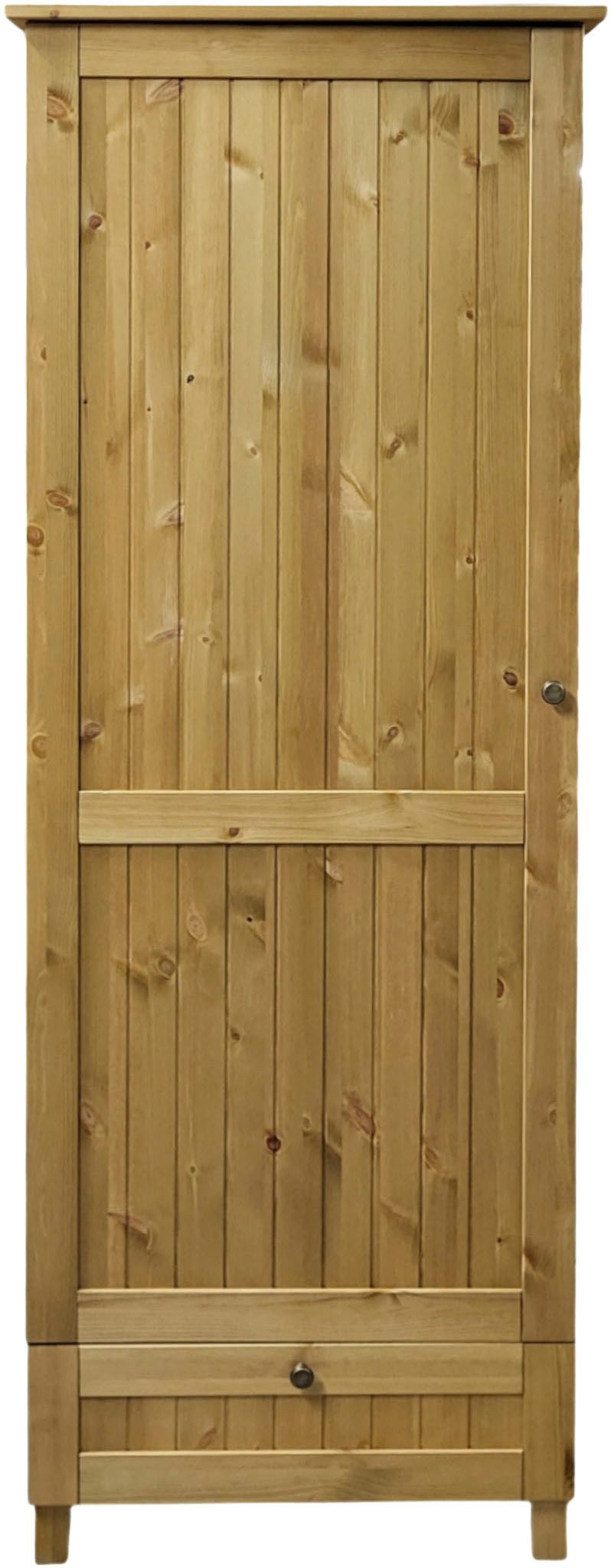 OTTO home Schuhschrank Juventus (1-St) aus massiver Kiefer, Breite 67cm, Höhe 180 cm