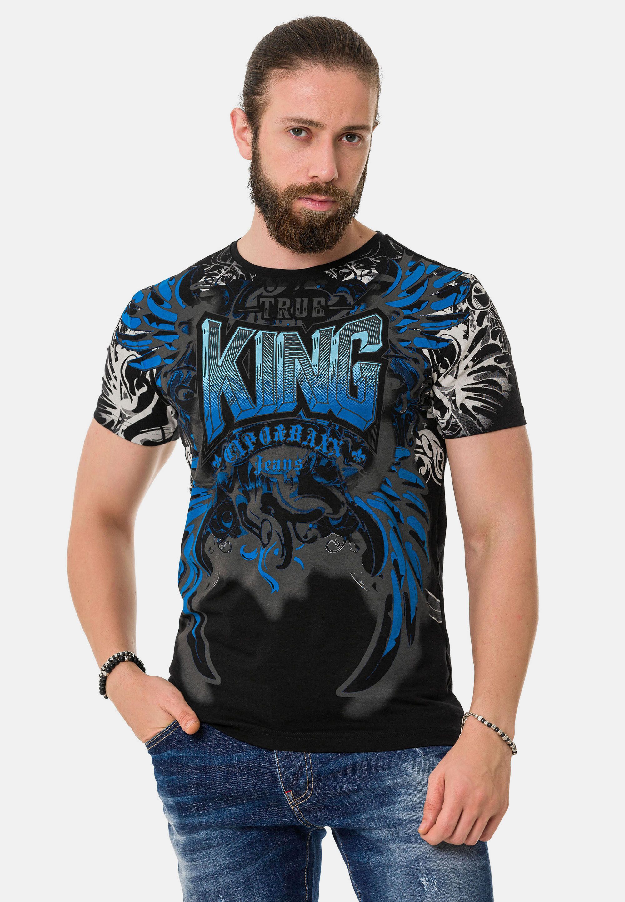 Cipo & Baxx T-Shirt "T-Shirt", mit markantem Print günstig online kaufen