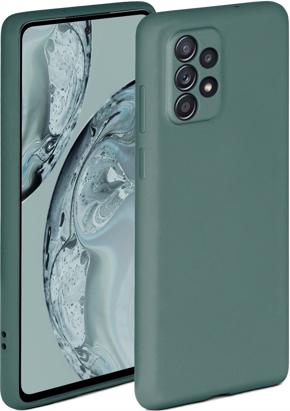 ONEFLOW Handyhülle ONEFLOW® Soft Case für Samsung Galaxy A52, Hülle aus Silikon, Back Cover mit Kameraschutz, weiche Silikonhülle