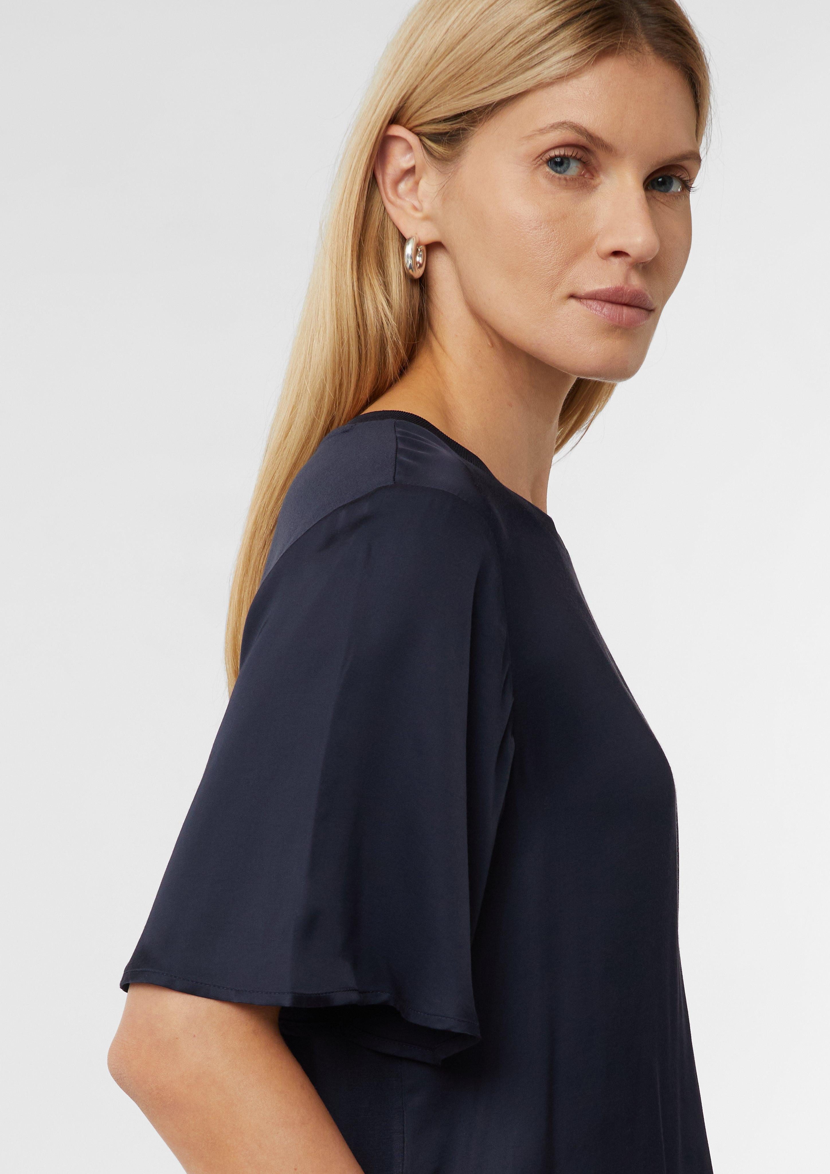 comma Shirttop Blusenshirt im Fabricmix günstig online kaufen