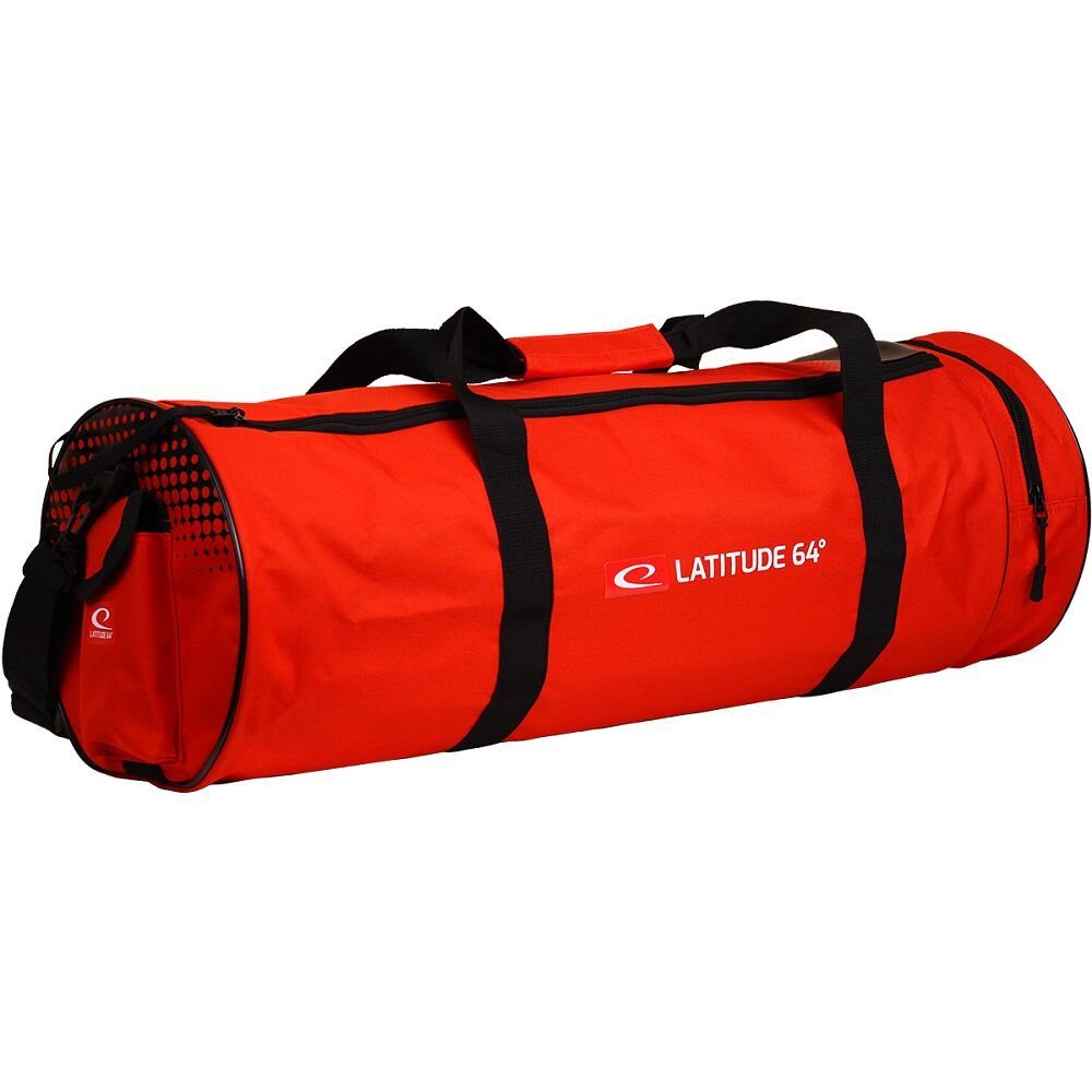Latitude 64° Sporttasche Practice Bag, Hauptscheibenfach für bis zu 45 Discgolfscheiben Rot | Sporttaschen
