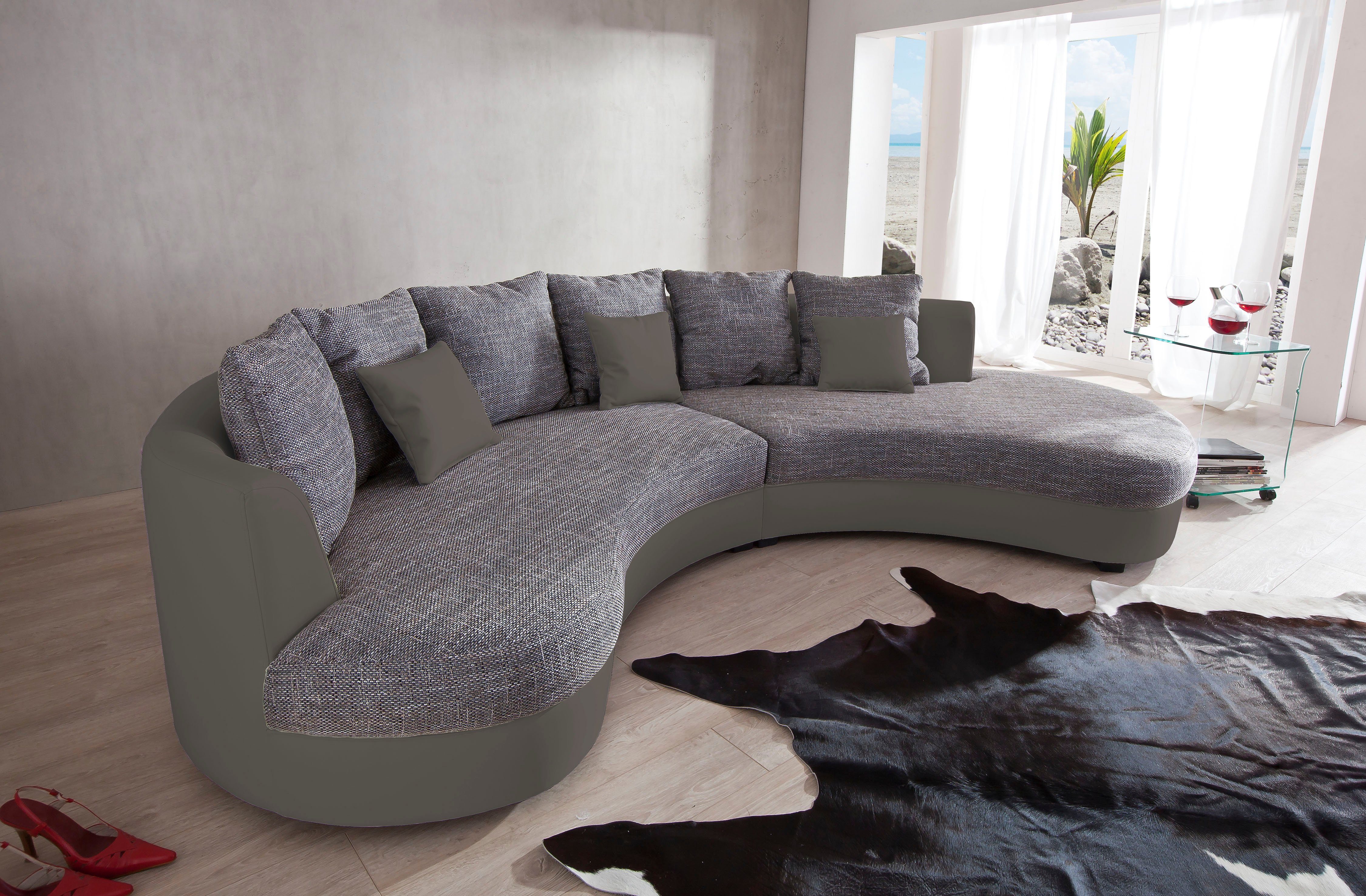 INOSIGN Ecksofa "Limoncello organische Formensprache, OTTOs Choice, L-Form" günstig online kaufen