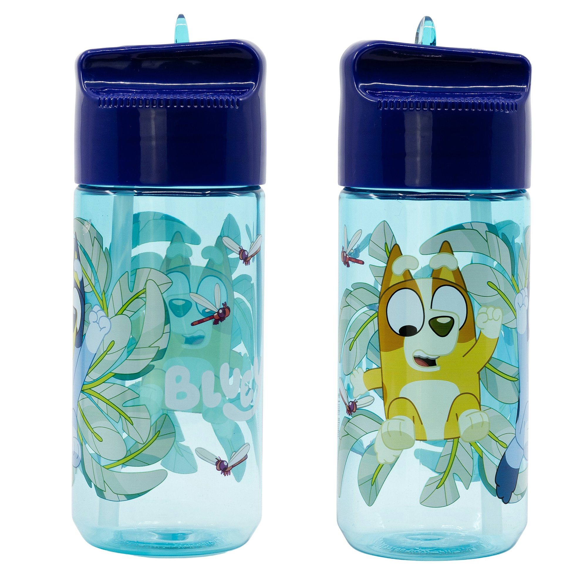 Trinkflasche Bluey Bingo Kinder Wasserflasche Flasche 410 ml