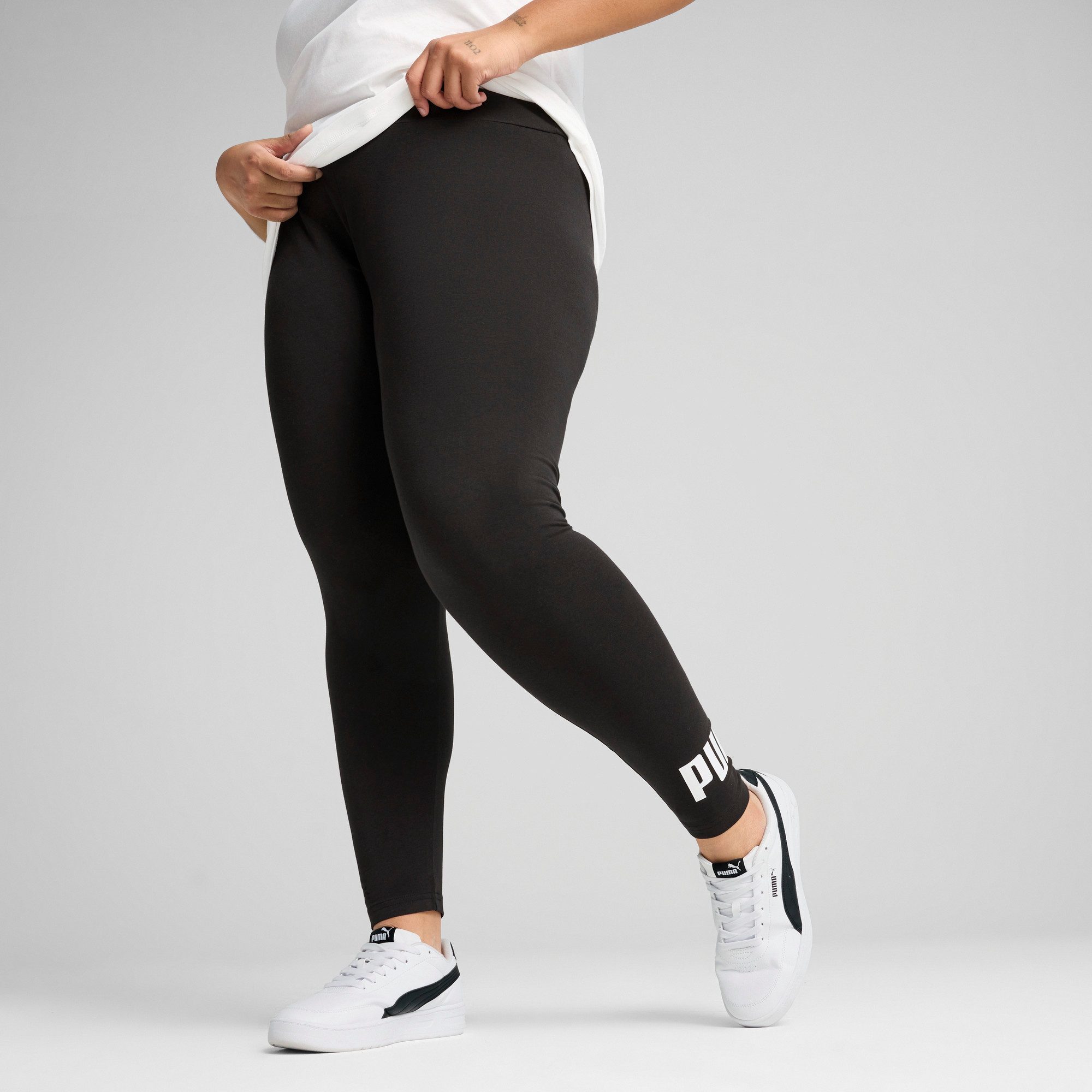 PUMA Leggings ESS NO. 1 LOGO LEGGINGS angenehmer Baumwollmix, für Fitness, günstig online kaufen