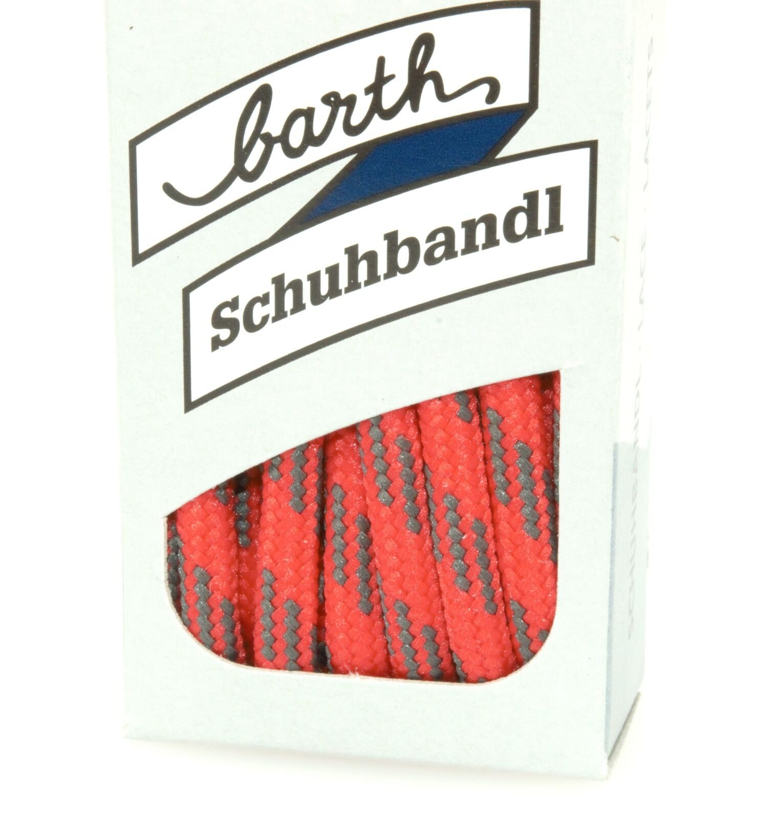 barth schuhbandl Schnürsenkel Barth Schnürsenkel Bergsport Rot-Grau - 762, runde Extra Starke Reißfeste 5mm Rundsenkel