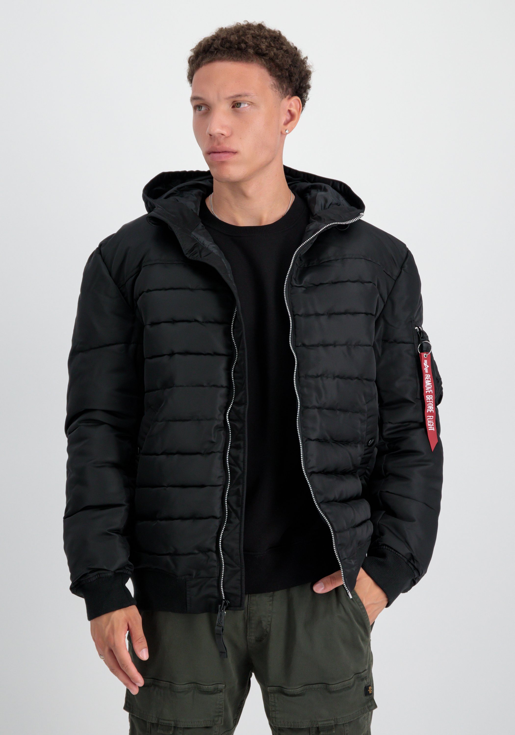 Alpha Industries Winterjacke Alpha Industries Men - Parka & Winter Jackets Hooded Puffer FN