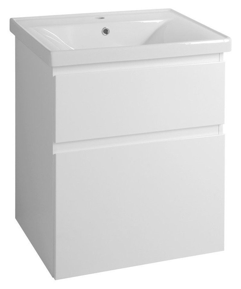 Aqualine Waschbeckenunterschrank ALTAIR Unterschrank 61,5x72,5x45cmm, weiß Aqualine-AI265