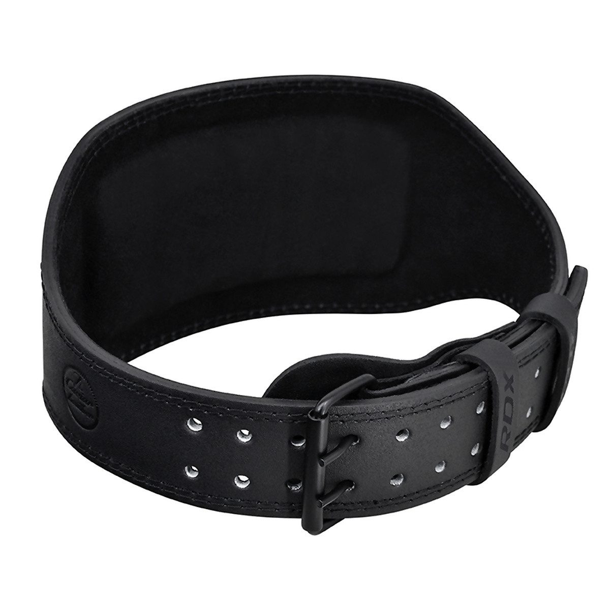 RDX Arbeitsstützgürtel 6-INCH LEDER GEWICHTHEBER FITNESS GYM BELT