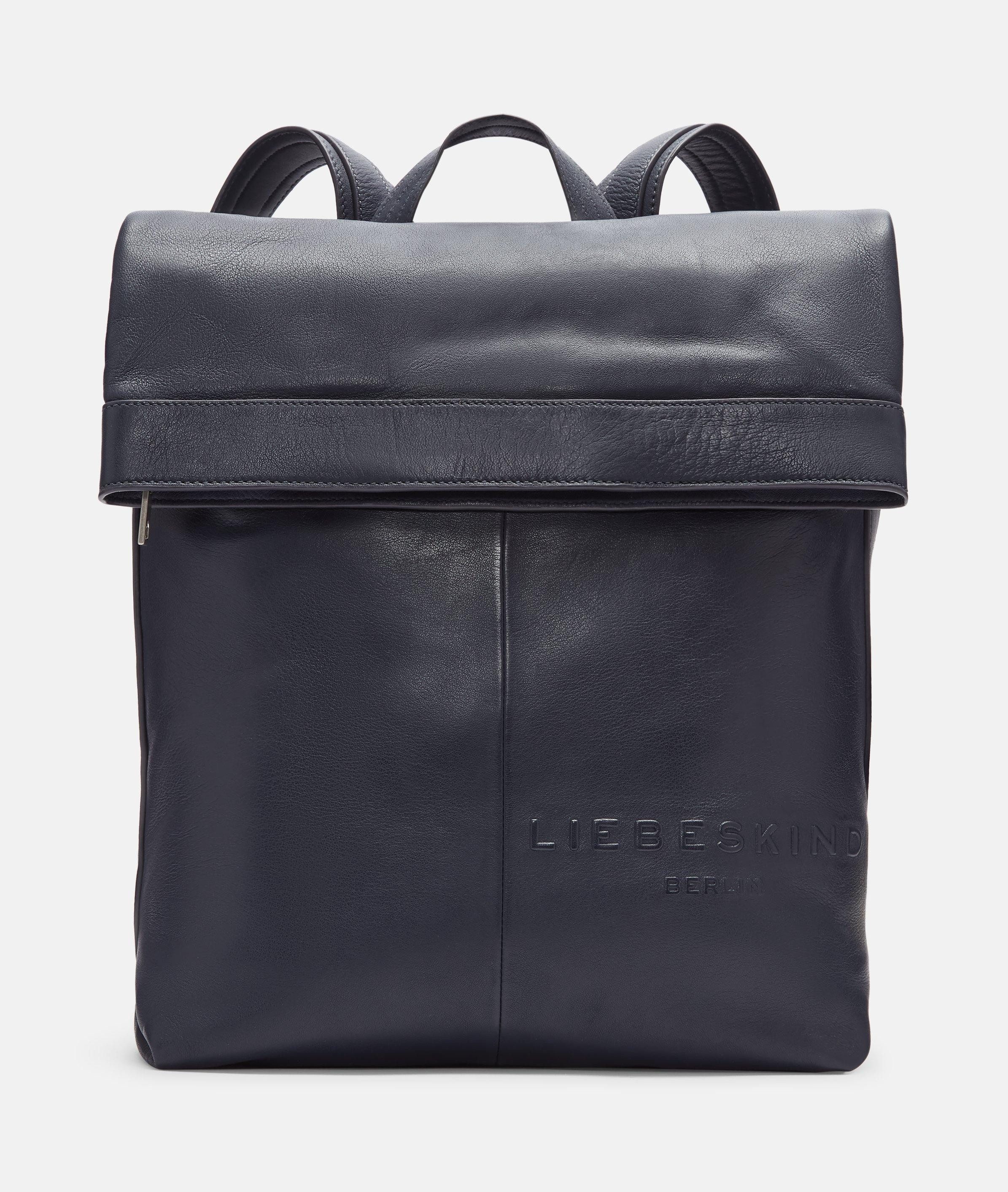 Liebeskind Berlin Rucksack Rucksack, Großer Backpack aus Schafsleder