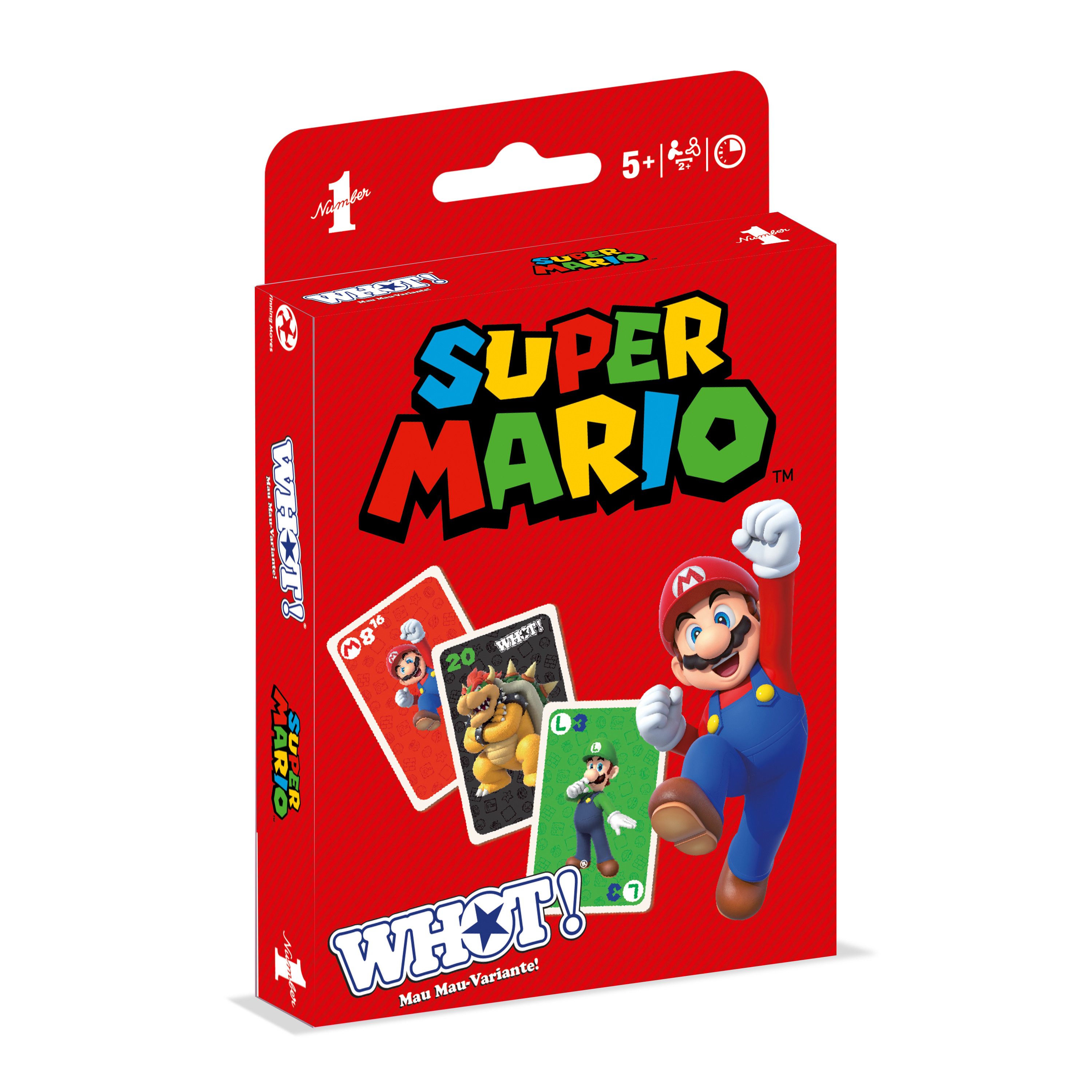 Winning Moves Spiel WHOT! - Super Mario, Kartenspiel