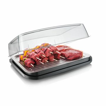 VACUVIN Servierplatte Kühlplatte mit Aktivkühler, Kunststoff, mit Kühlakku