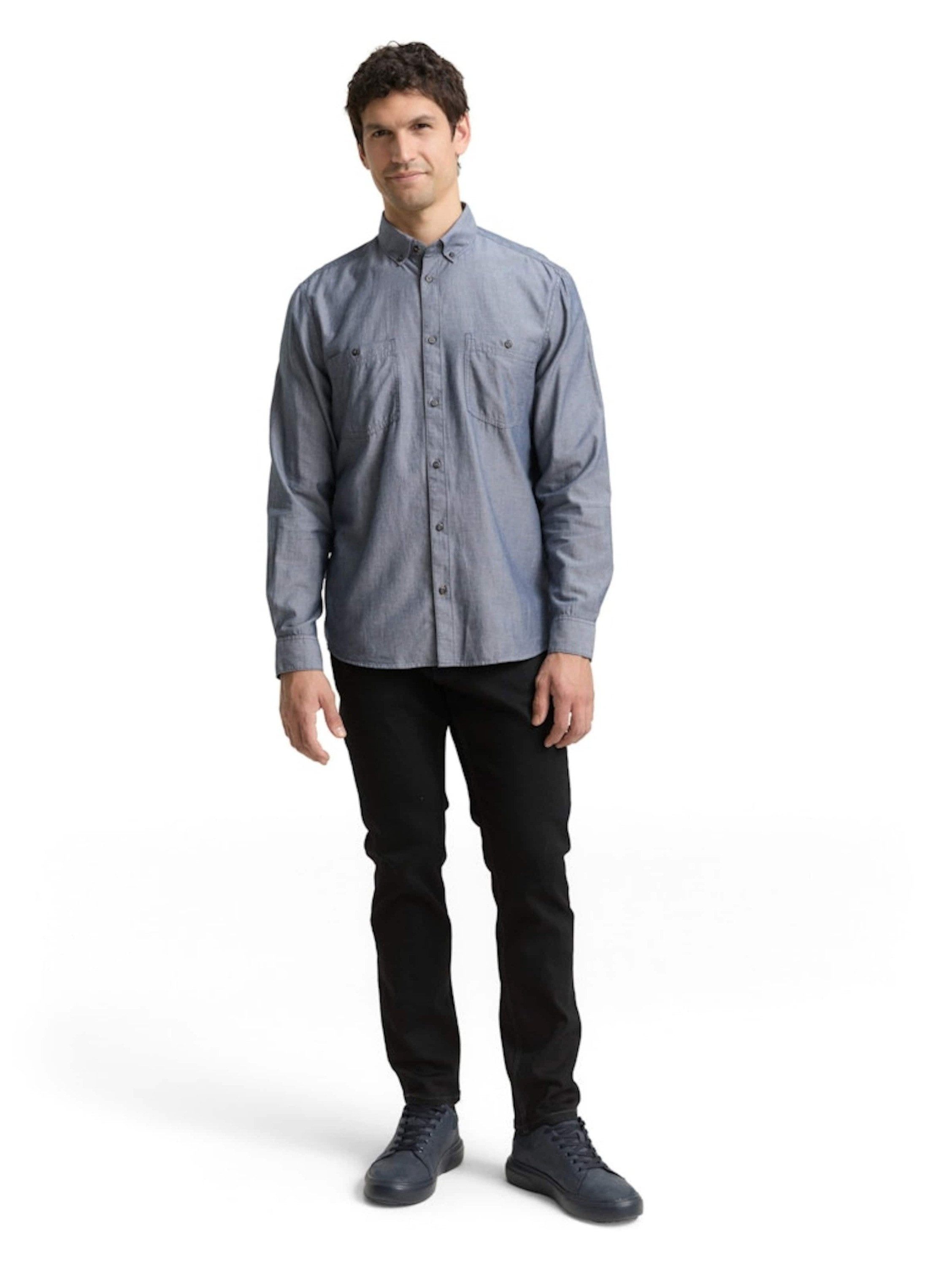 TOM TAILOR Langarmhemd (1-tlg)