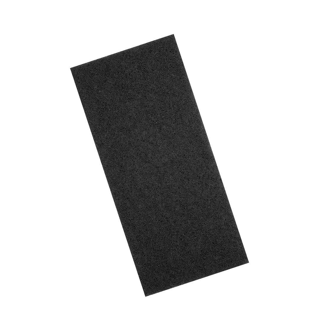 MENZER Polierpad 250 x 115 mm Handpads für Handschleifer, Polyester, 10 Stk., schwarz