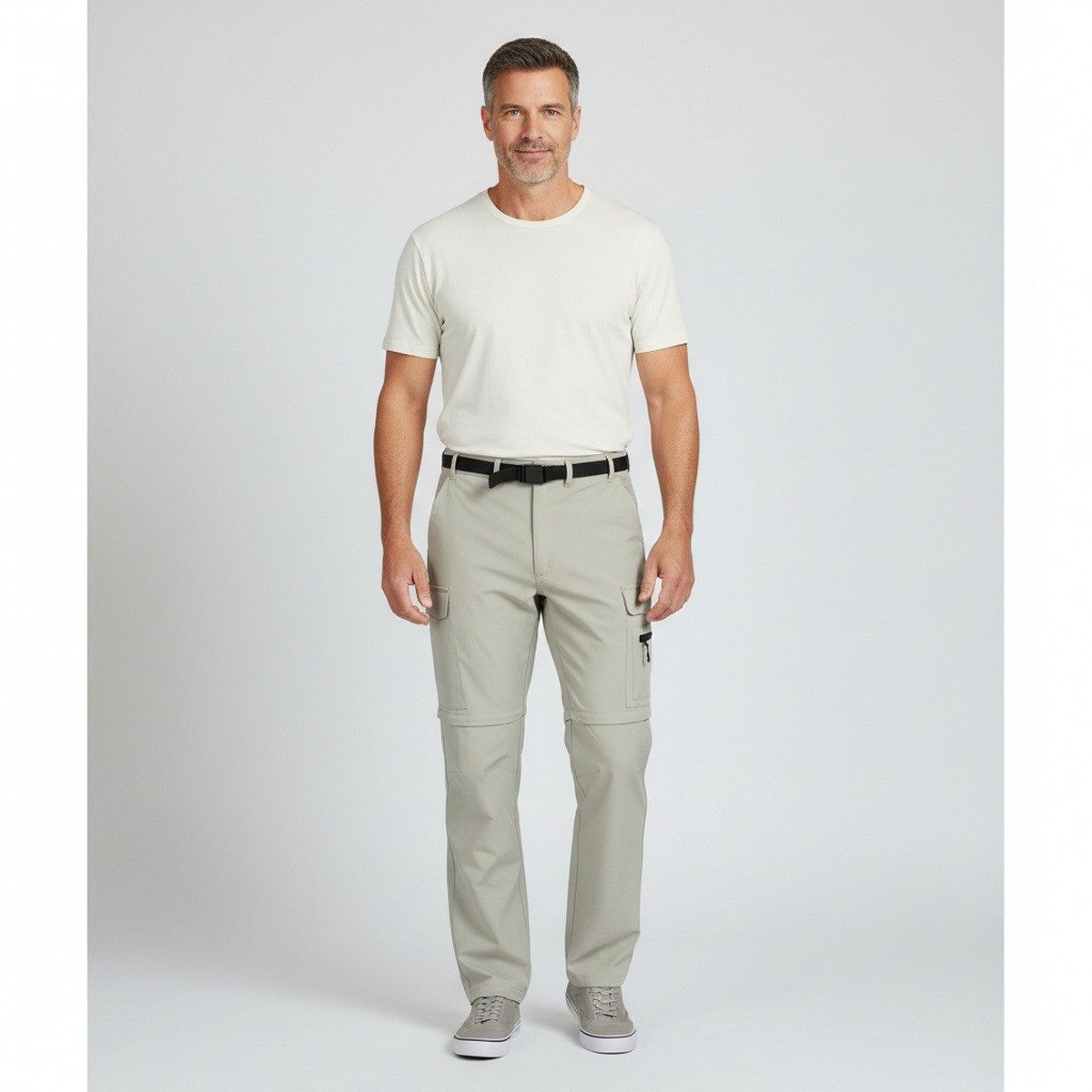 DEPROC Active Outdoorhose ALGONQUIN Zip-Off MEN auch in Großen Größen erhältlich