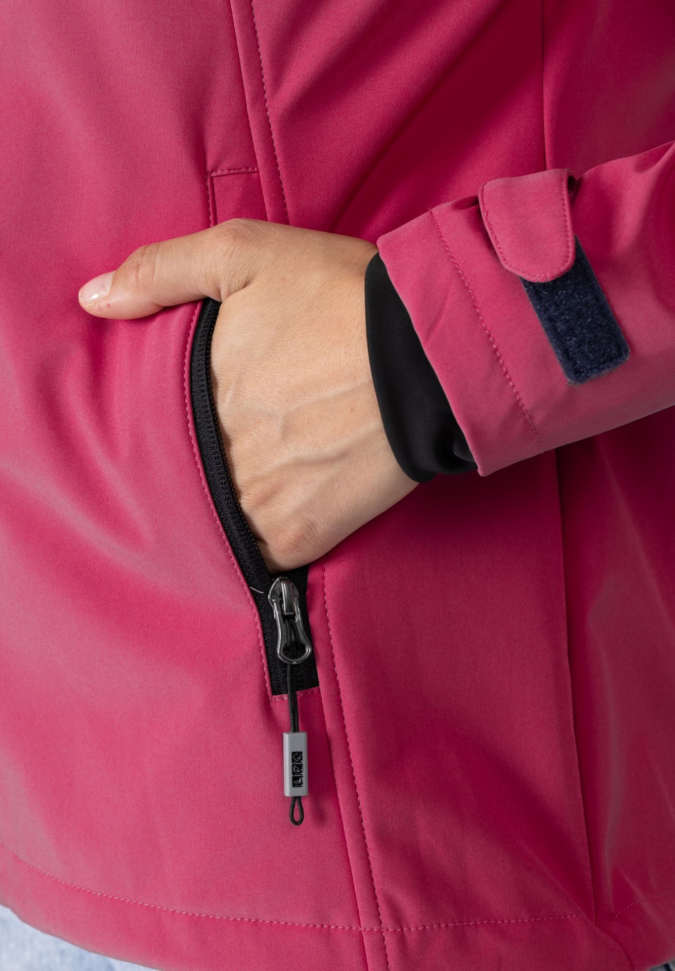 Linea Primero Hardshelljacke LPO - winddichte, atmungsaktive 3 Lagen Stretch Softshell Jacke Sila