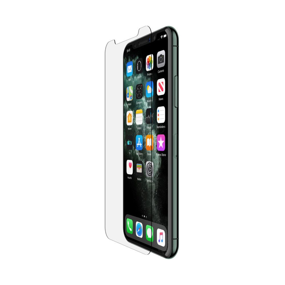 Belkin Displayschutzglas SCREENFORCE InvisiGlass antimikrobiel iPhone 11Pro