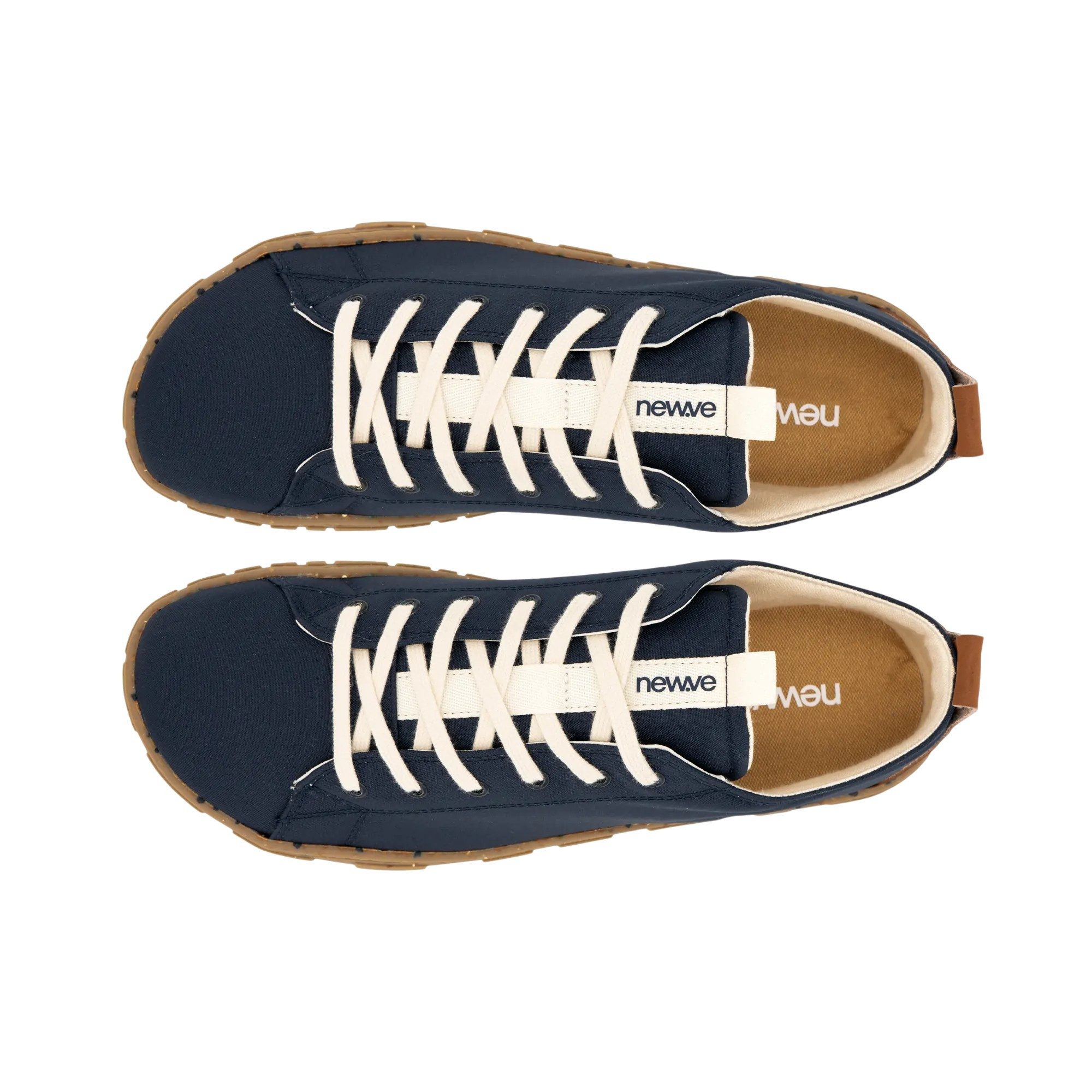 New.Ve Sneaker Stepline dunkelblau Barfußschuh